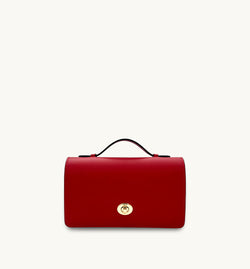 The Amelia Chilli Red Leather Bag