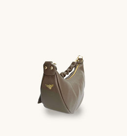 The Lulu Latte Leather Bag