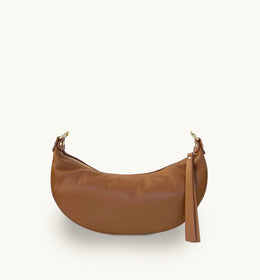 apatchy london The Lulu Tan Leather Sling Bag