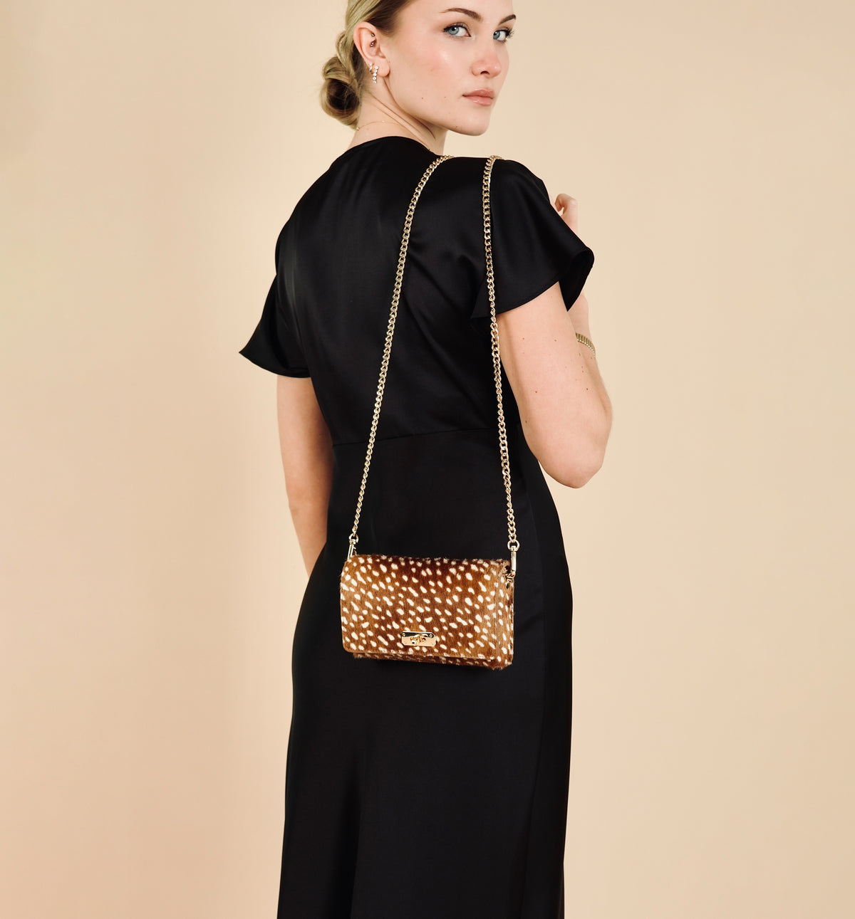 The Lyla Hair On Leather Bag