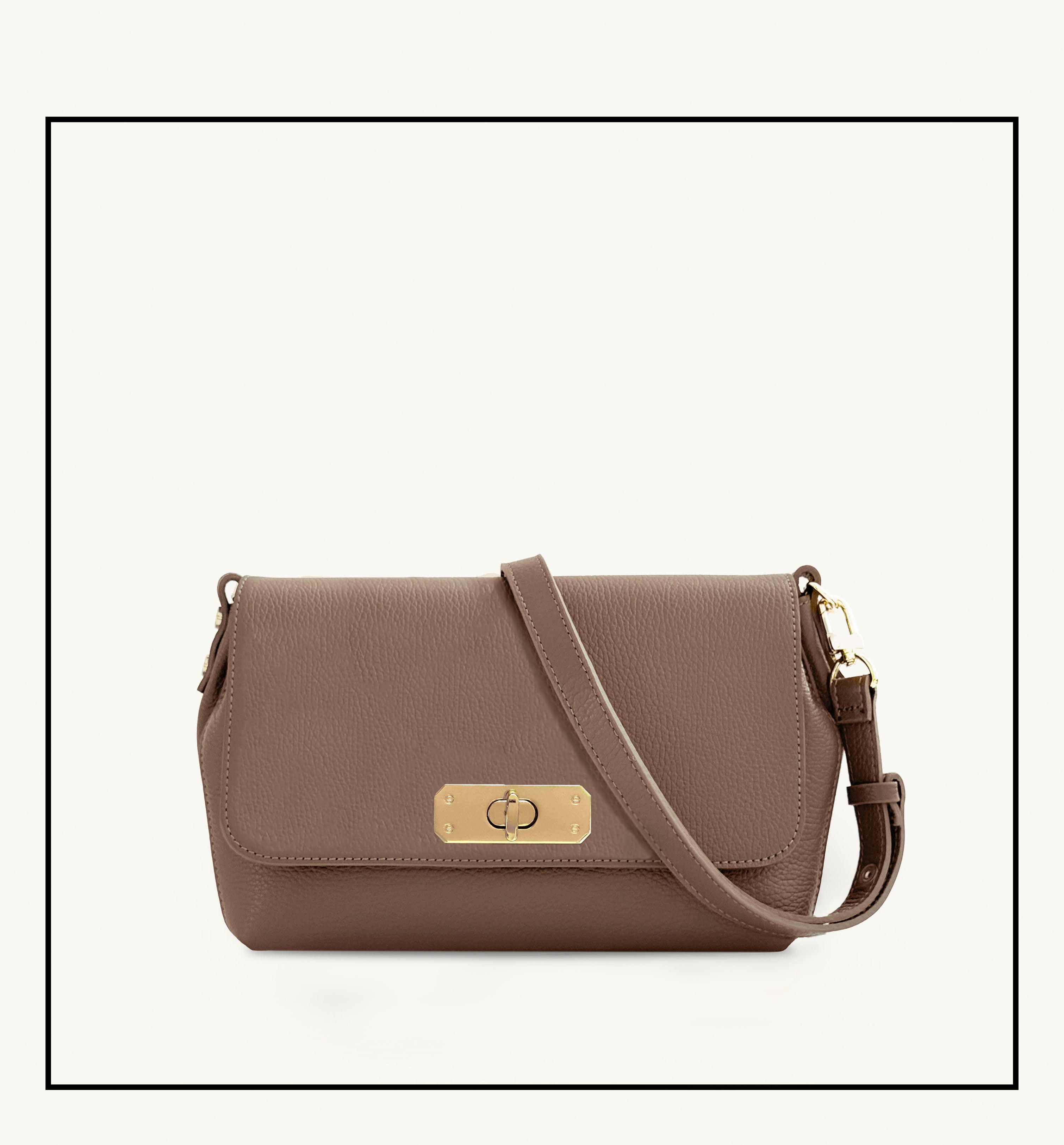 The Maisie Maxi Mink Leather Bag