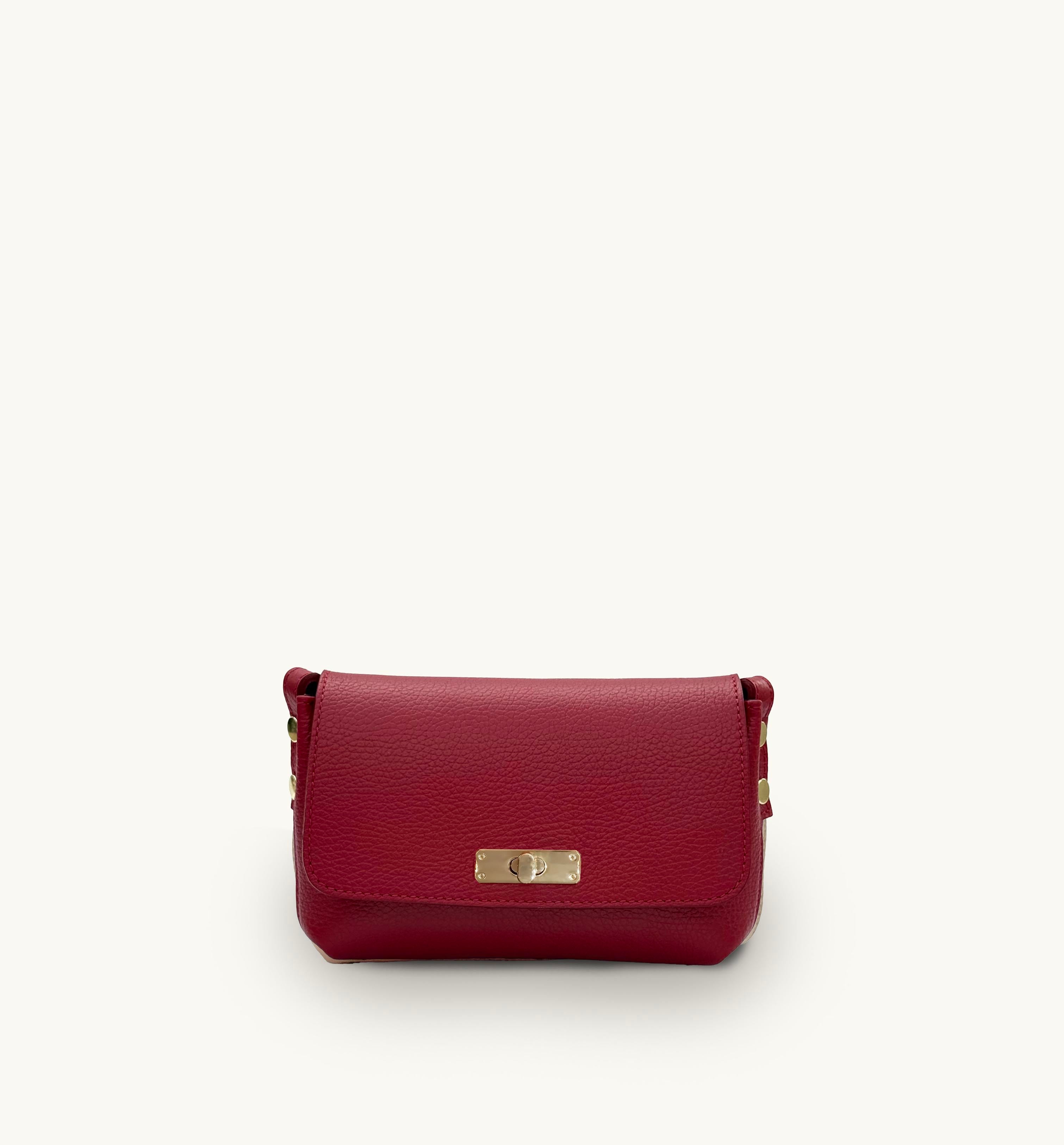 The Maisie Red Leather Bag