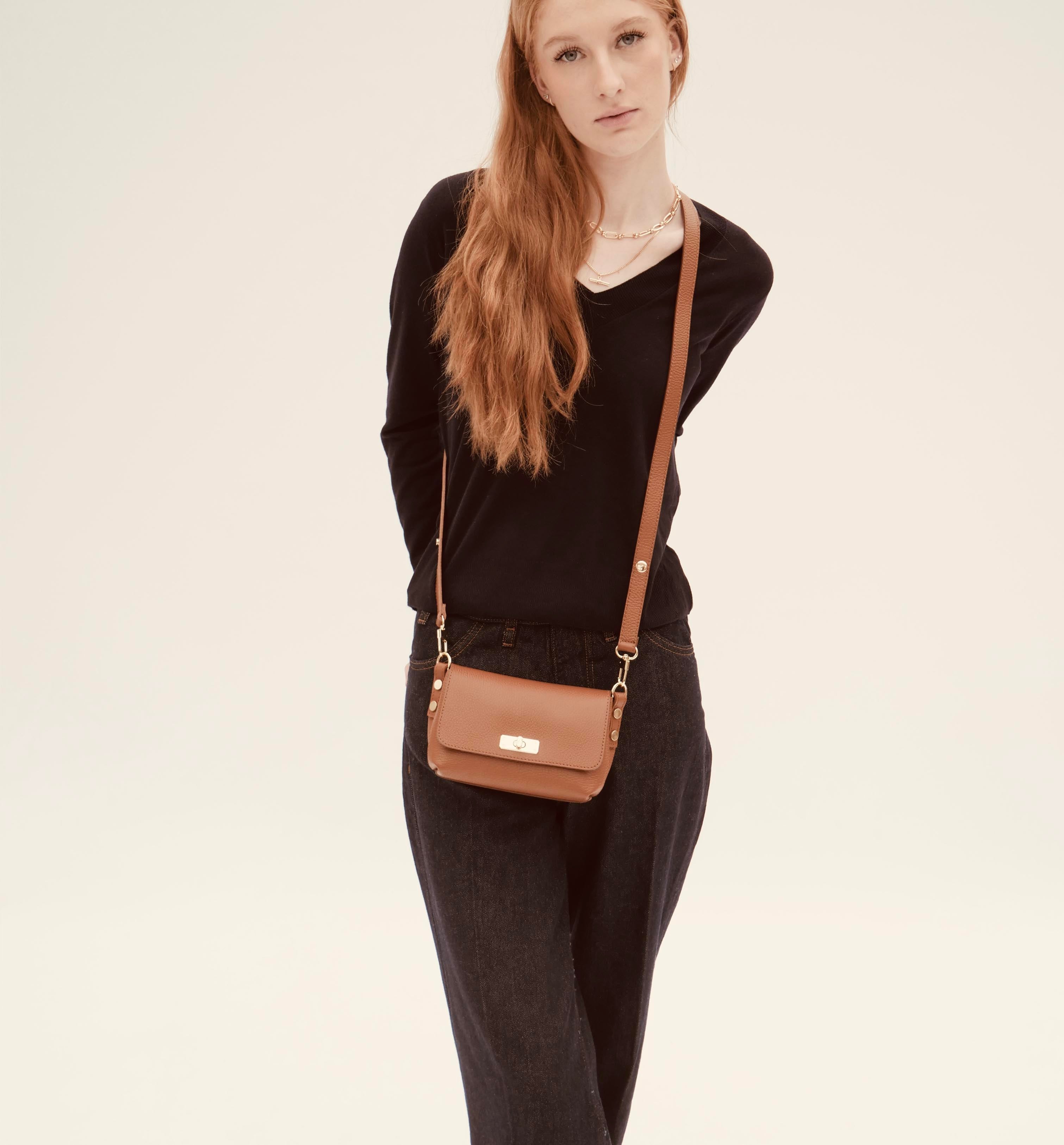 The Maisie Tan Leather Bag