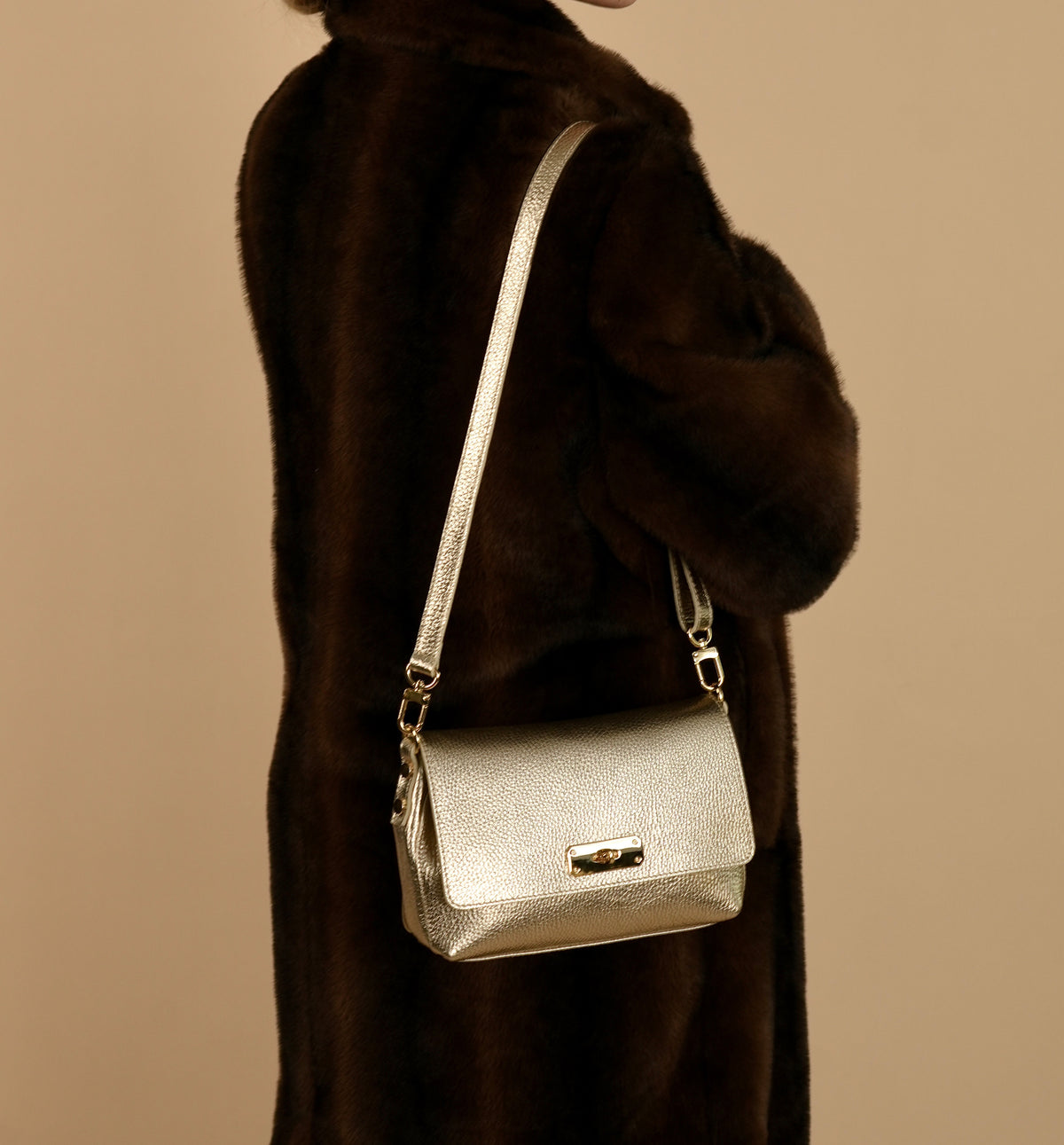 The Maisie Midi Leather Bag