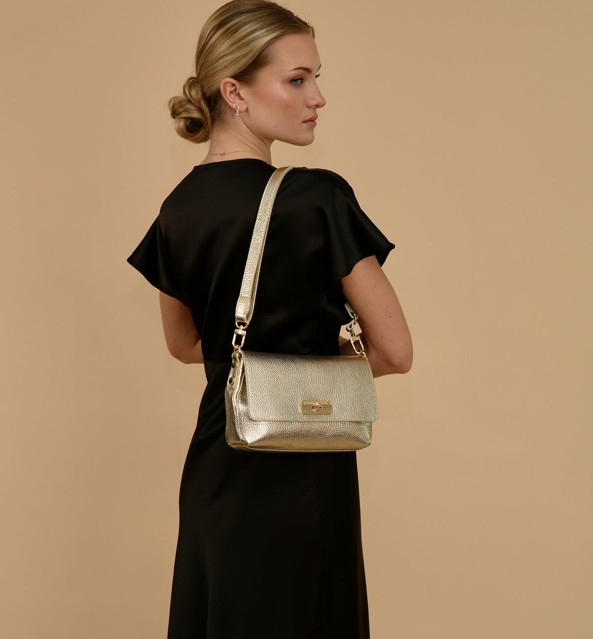 The Maisie Midi Leather Bag