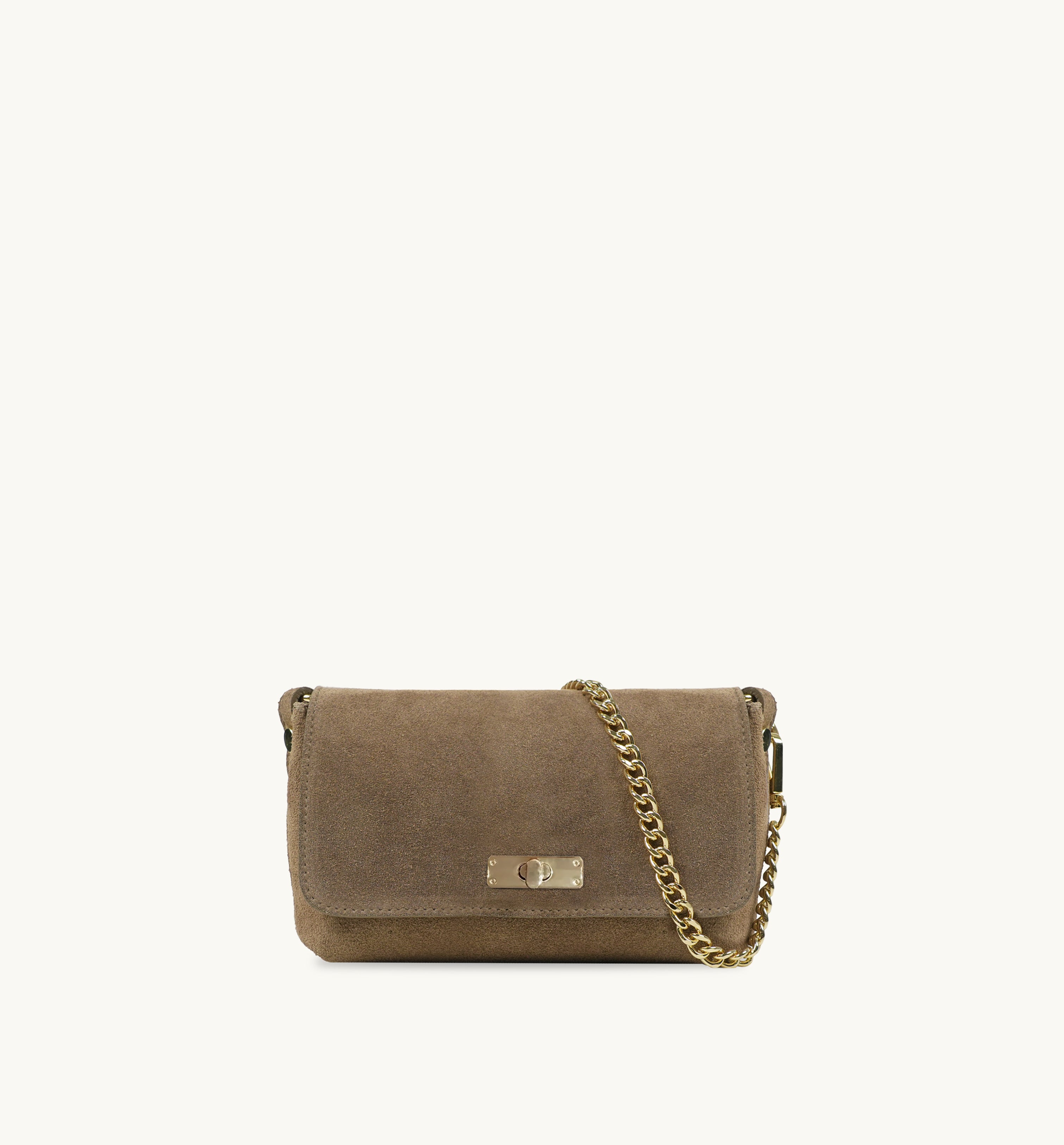 The Maisie Mini Suede Bag