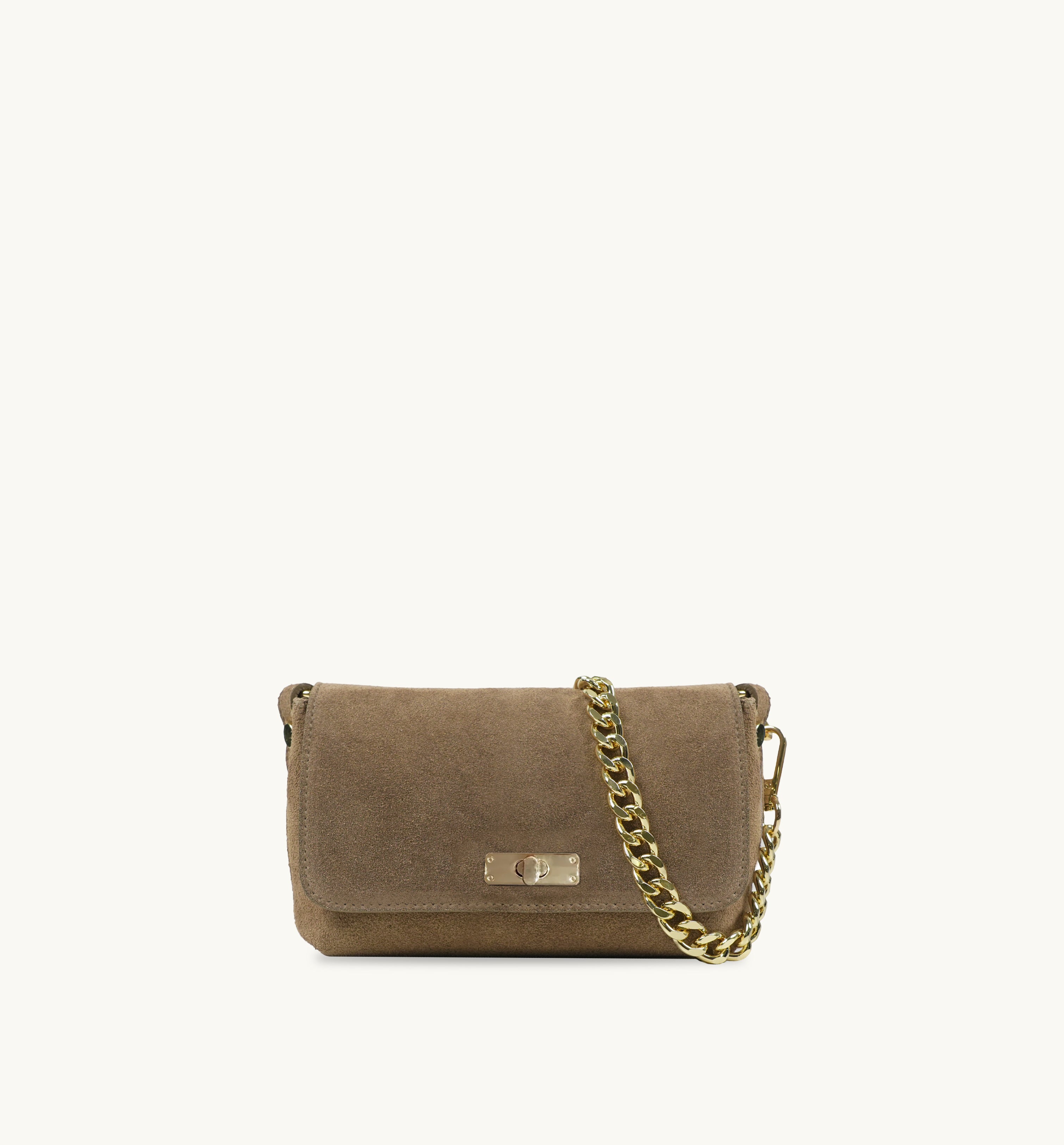 The Maisie Mini Suede Bag