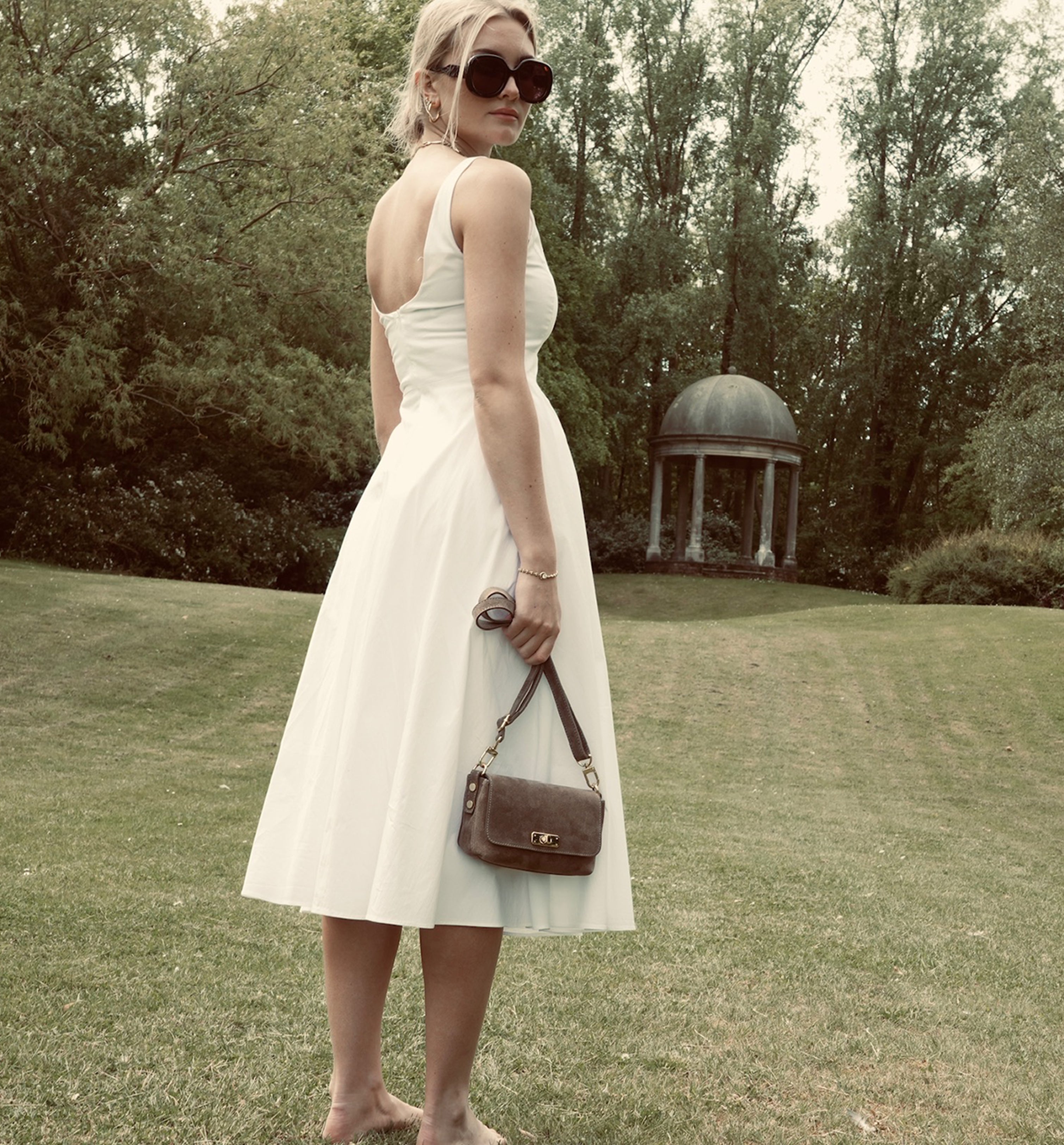 The Maisie Mini Suede Bag