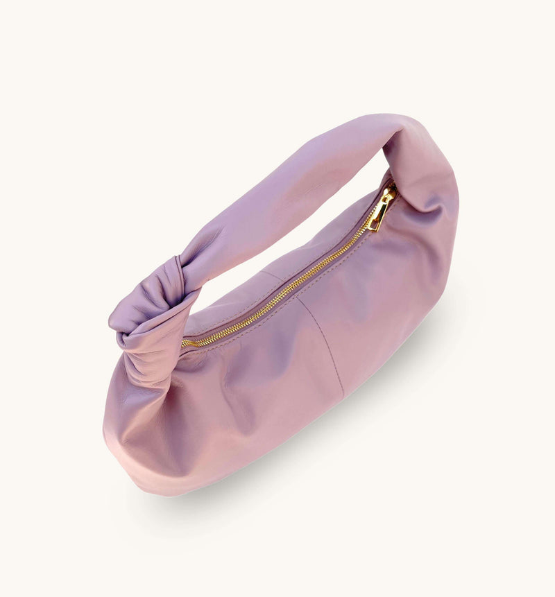 The Margot Lilac Leather Bag