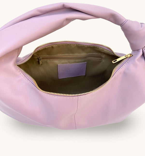 The Margot Lilac Leather Bag