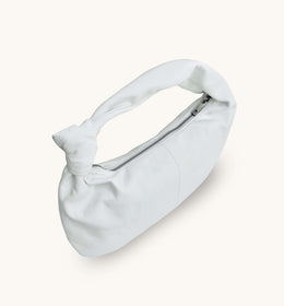 The Margot White Leather Bag