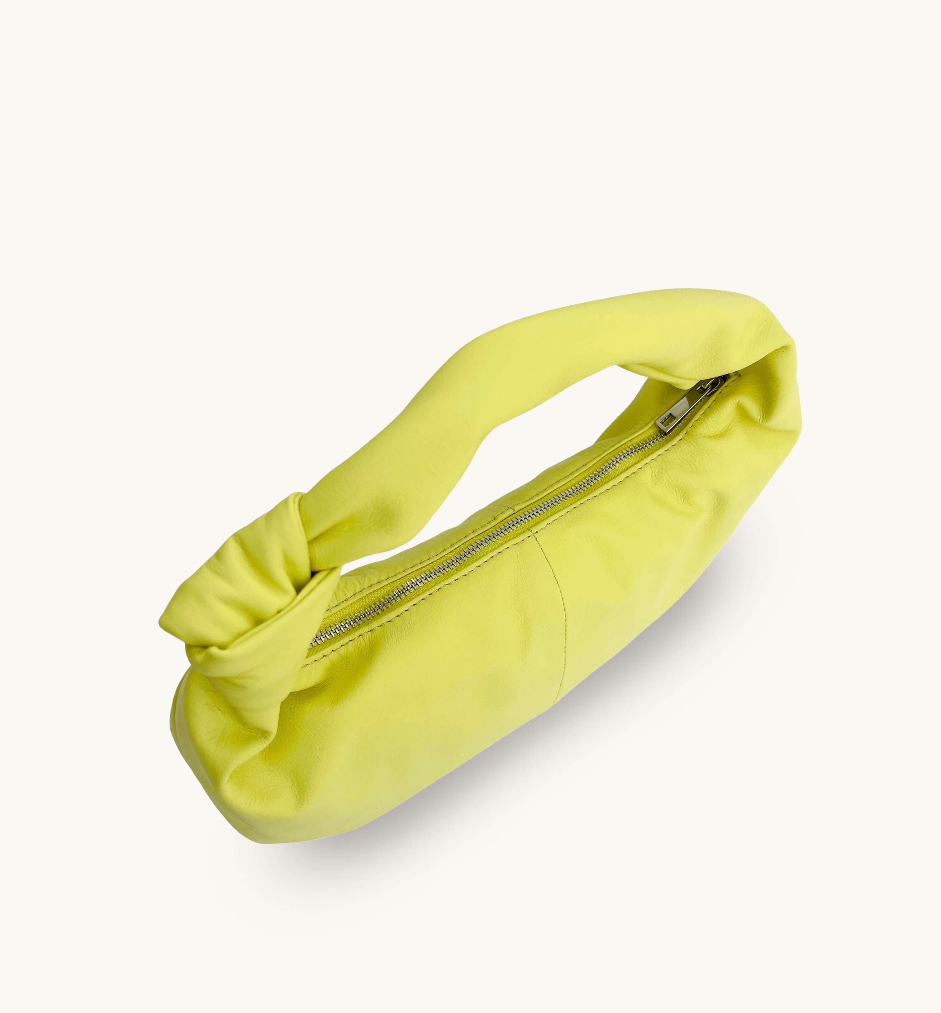 The Margot Lemon Leather Bag