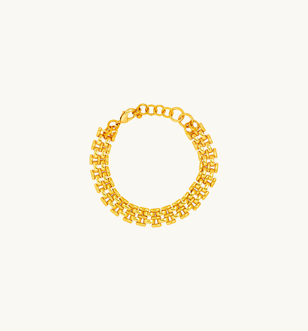 Gold Mesh Bracelet