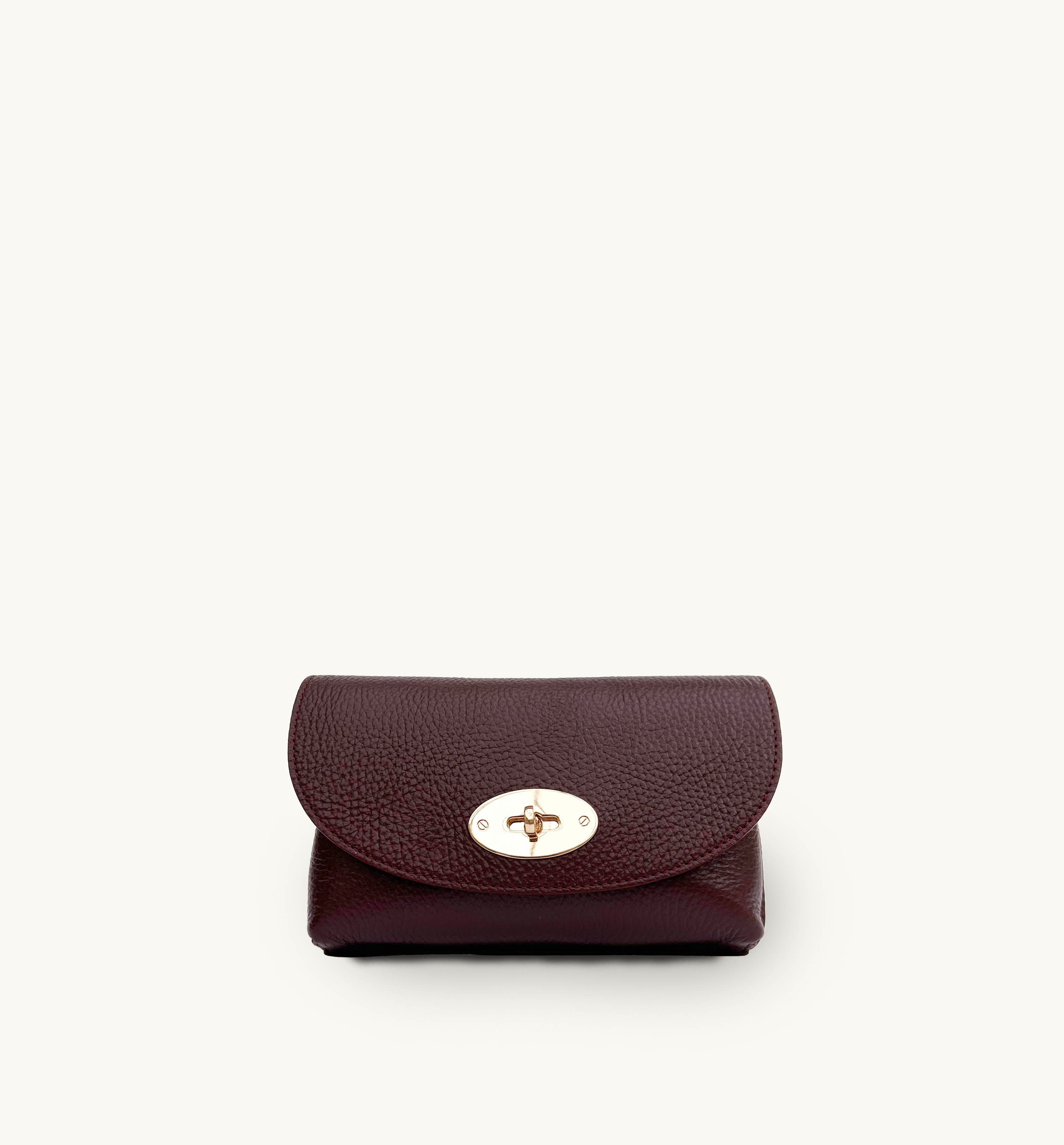 The Mila Port Leather Phone Bag