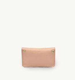 The Mila Rose Pink Leather Phone Bag