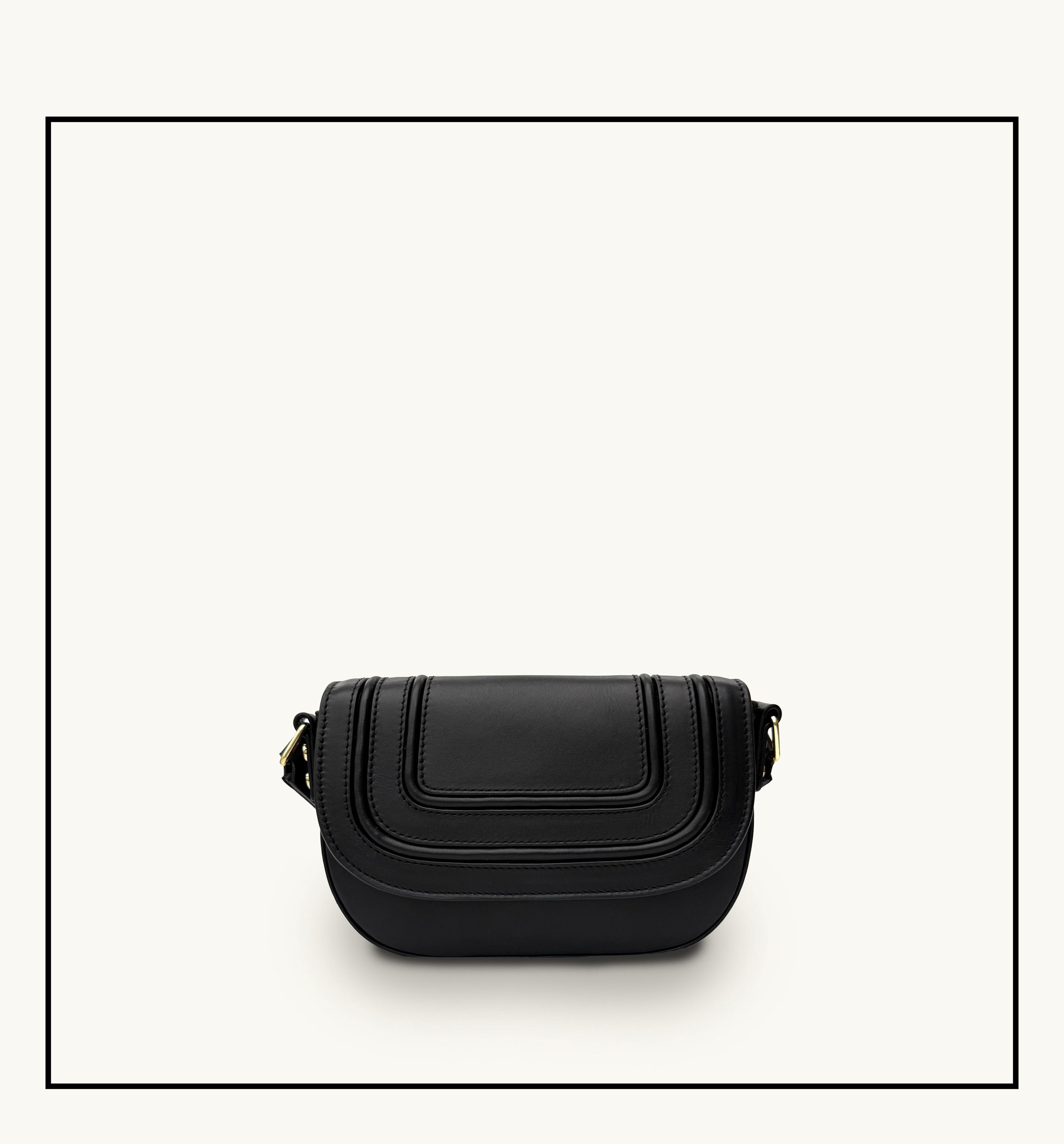 The Mimi Black Leather Bag