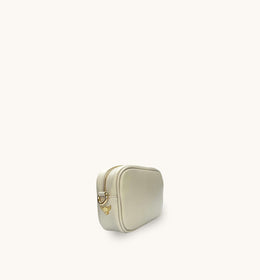 The Mini Tassel Stone Leather Phone Bag
