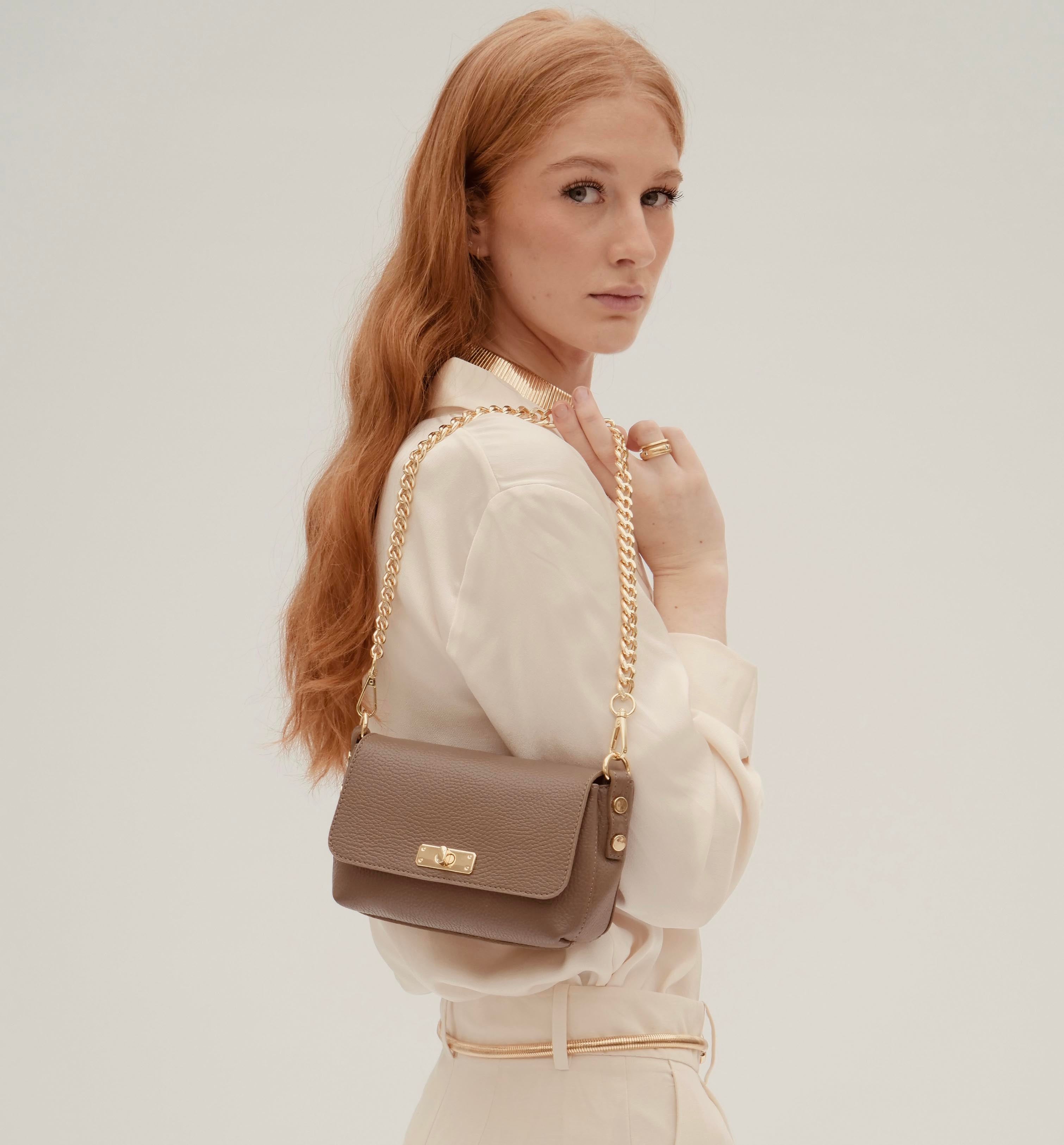 The Maisie Mink Leather Bag