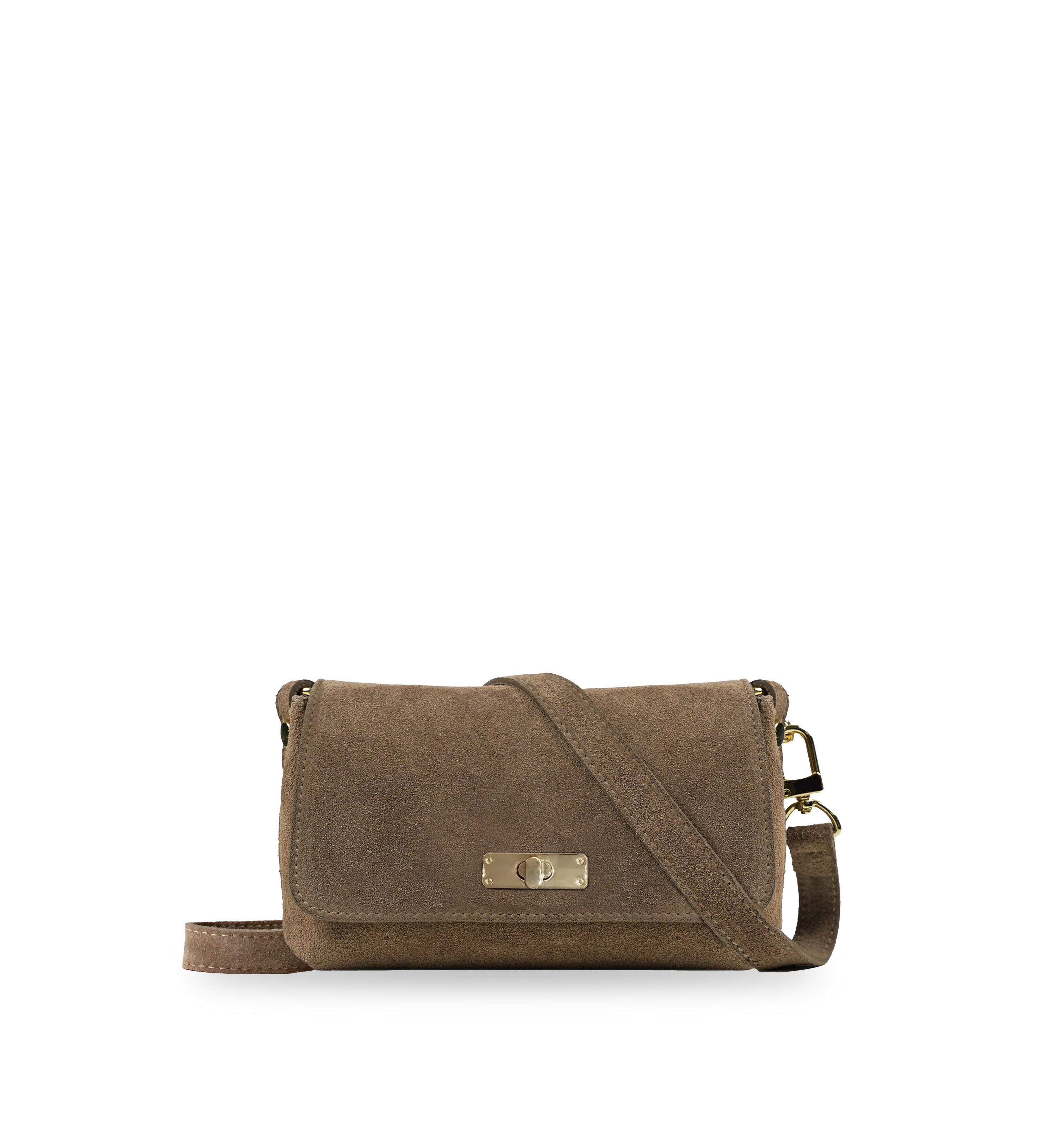 The Maisie Mini Suede Bag