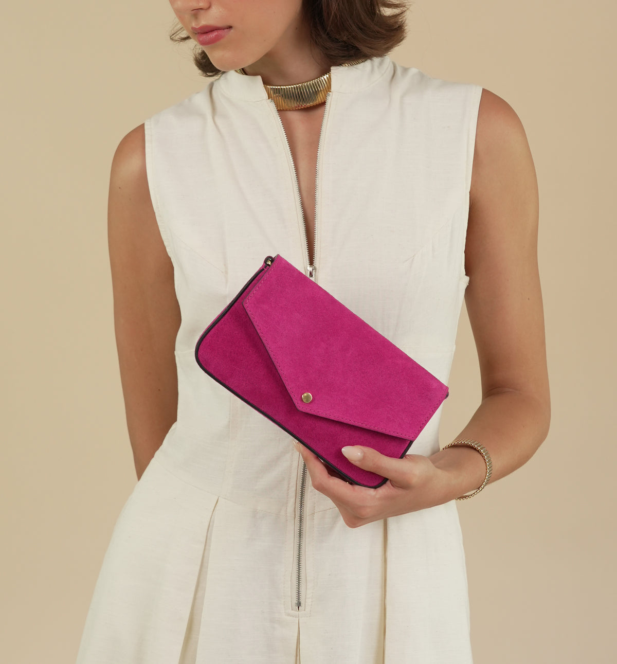 The Munro Suede Shoulder Bag