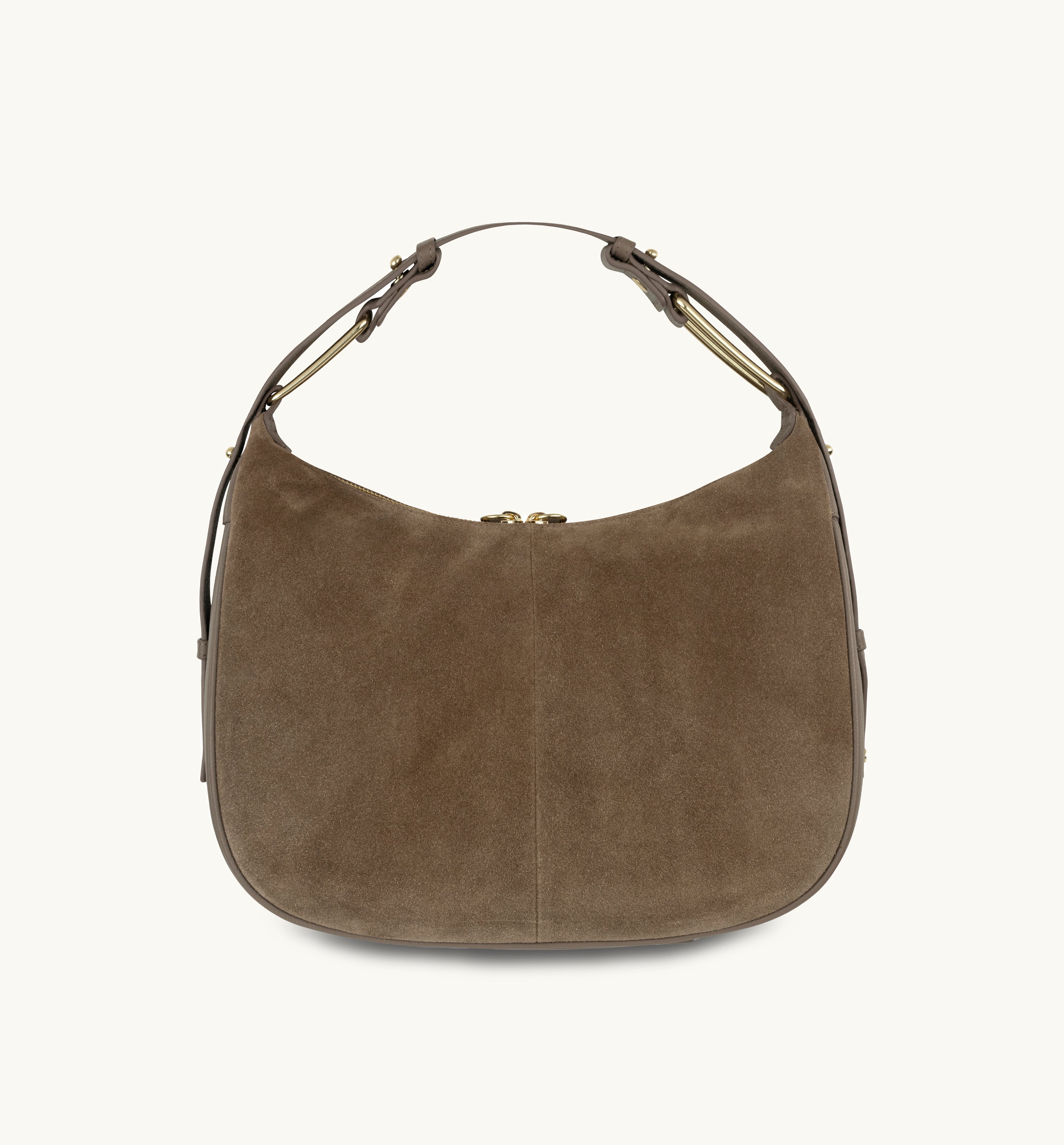 The Charlie Mushroom Suede Bag