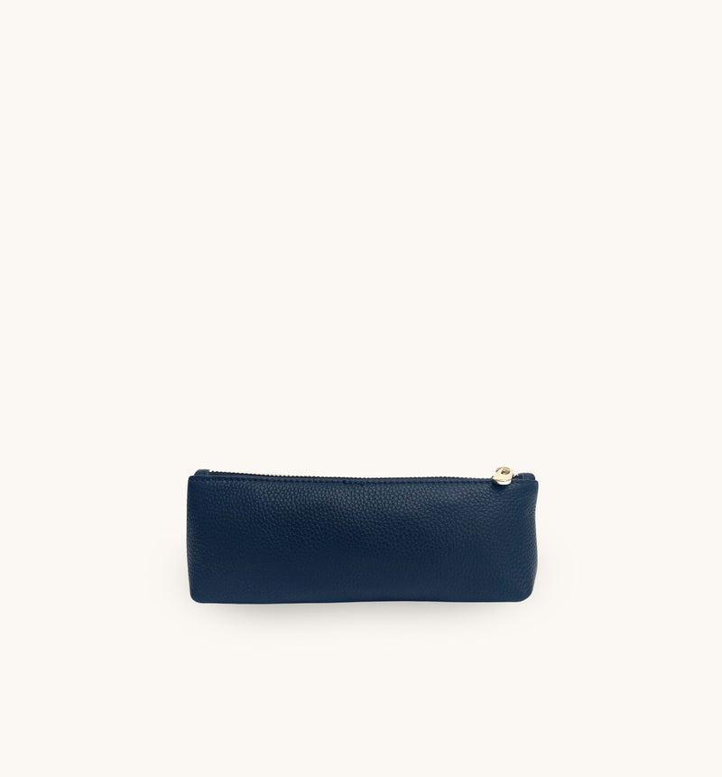 Navy Leather Case