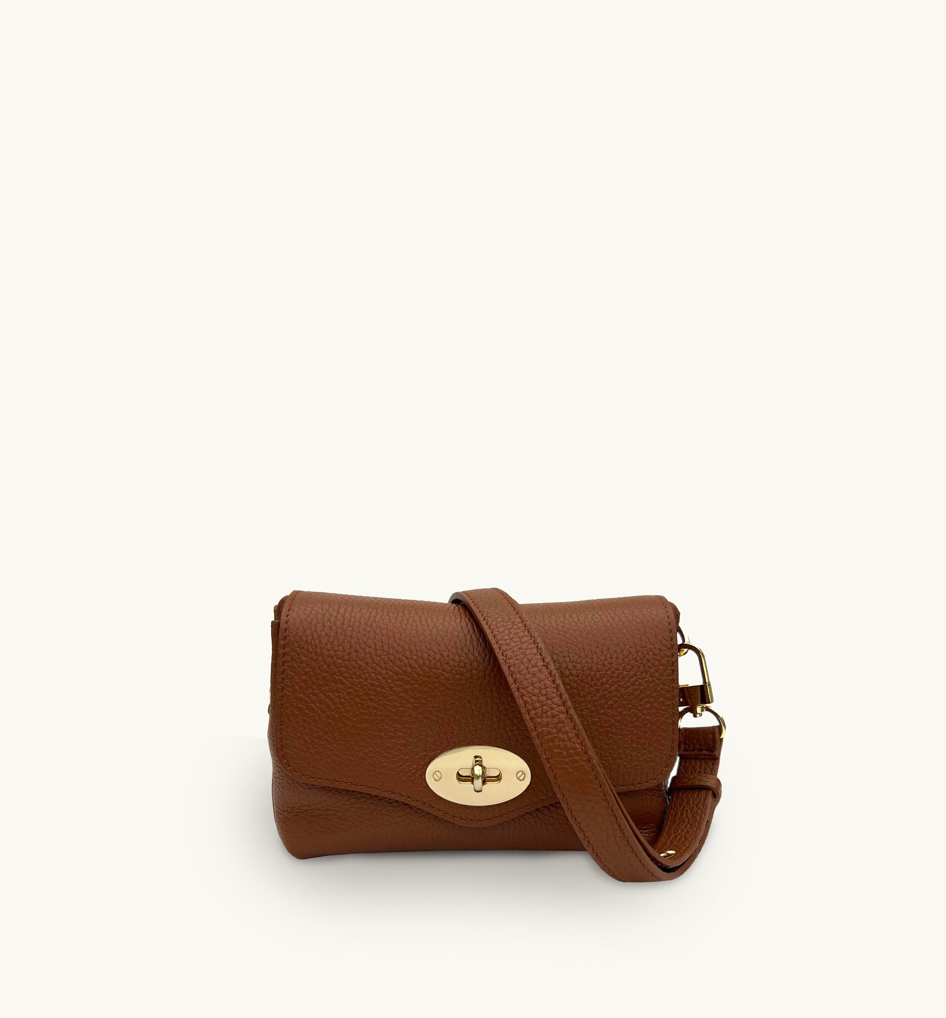 The Maddie Tan Leather Bag