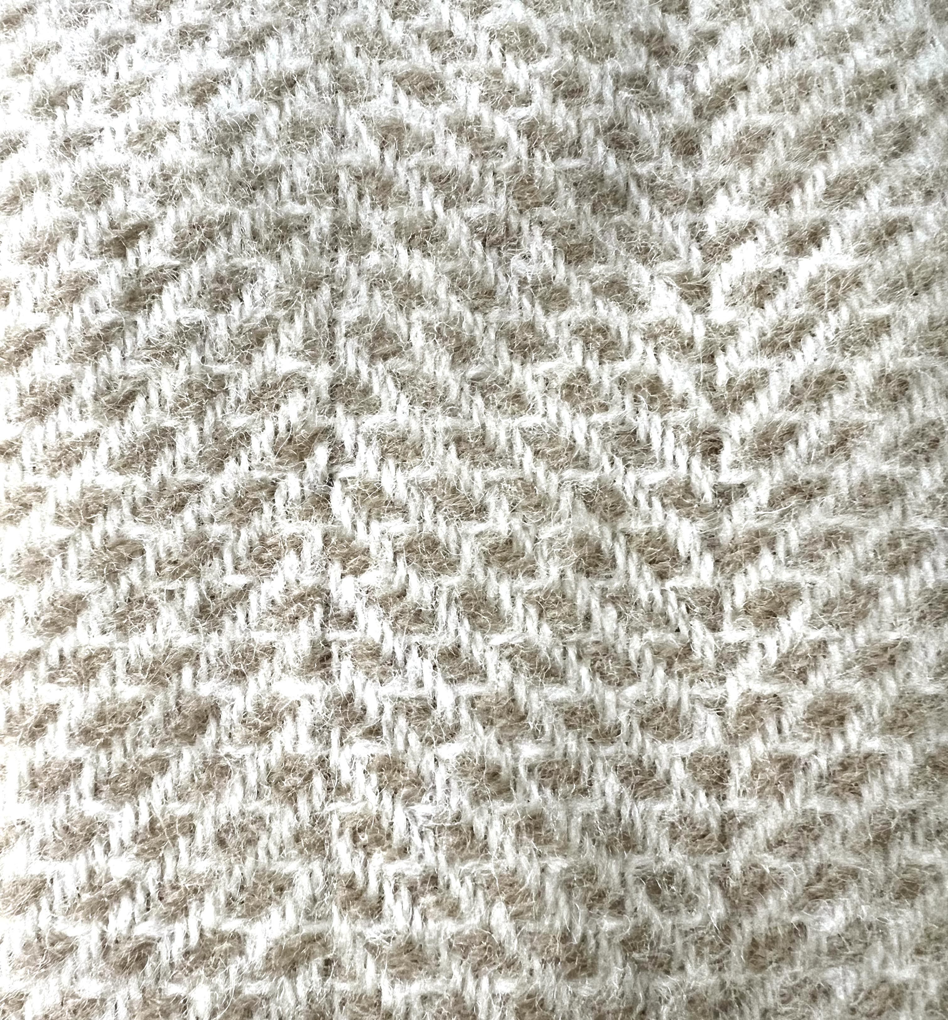 Oatmeal Wool Throw