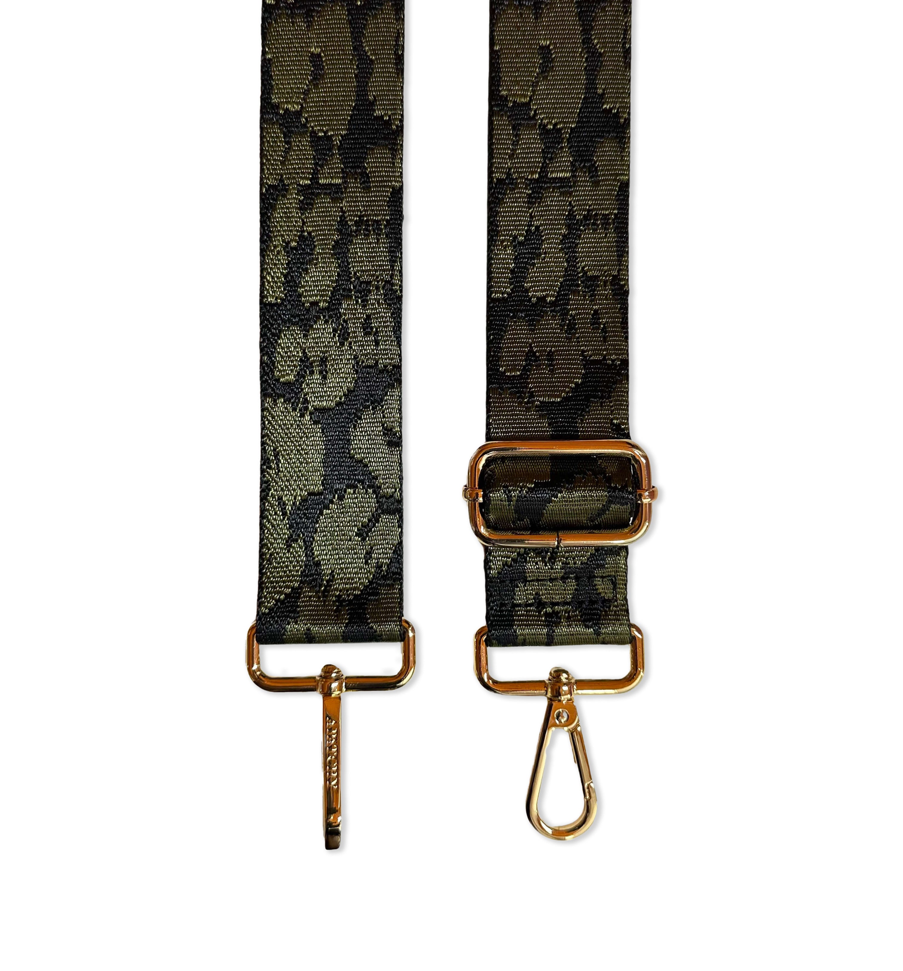 Olive Green Cheetah Strap