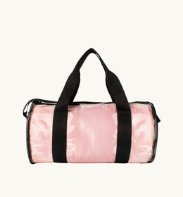 Kit Bag With Pale Pink Satin Liner