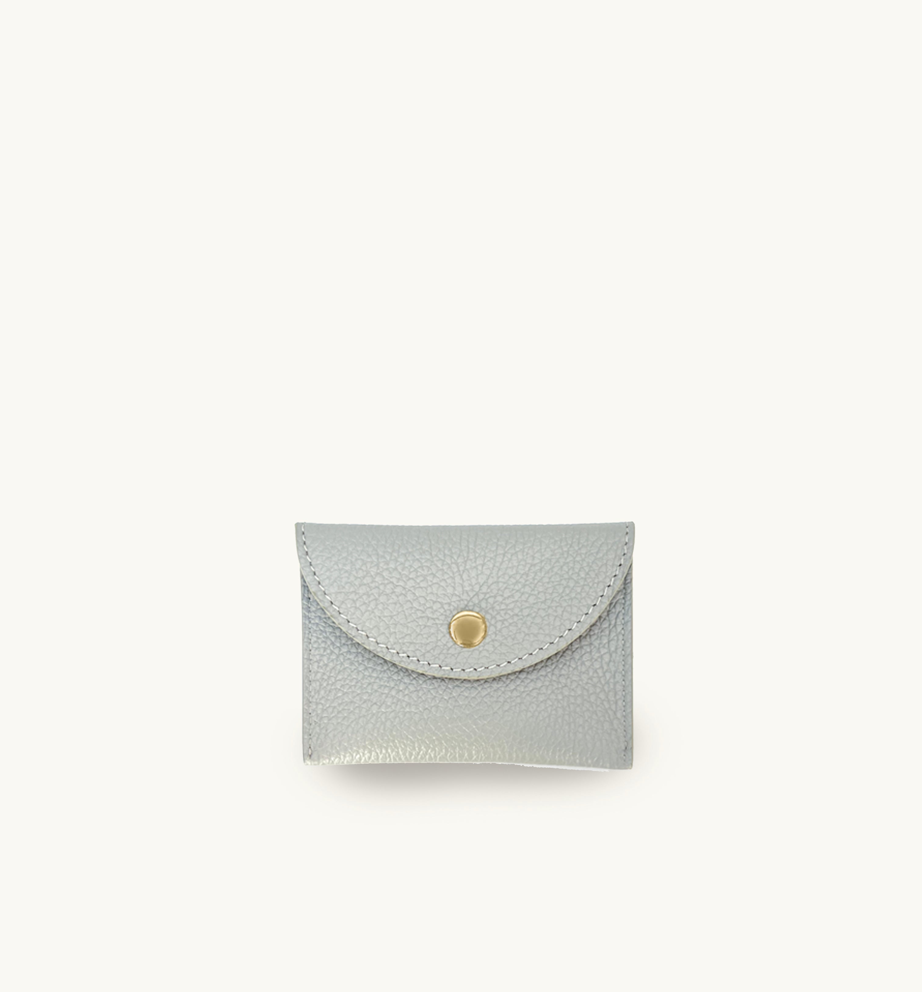Apatchy Light Grey Leather Purse