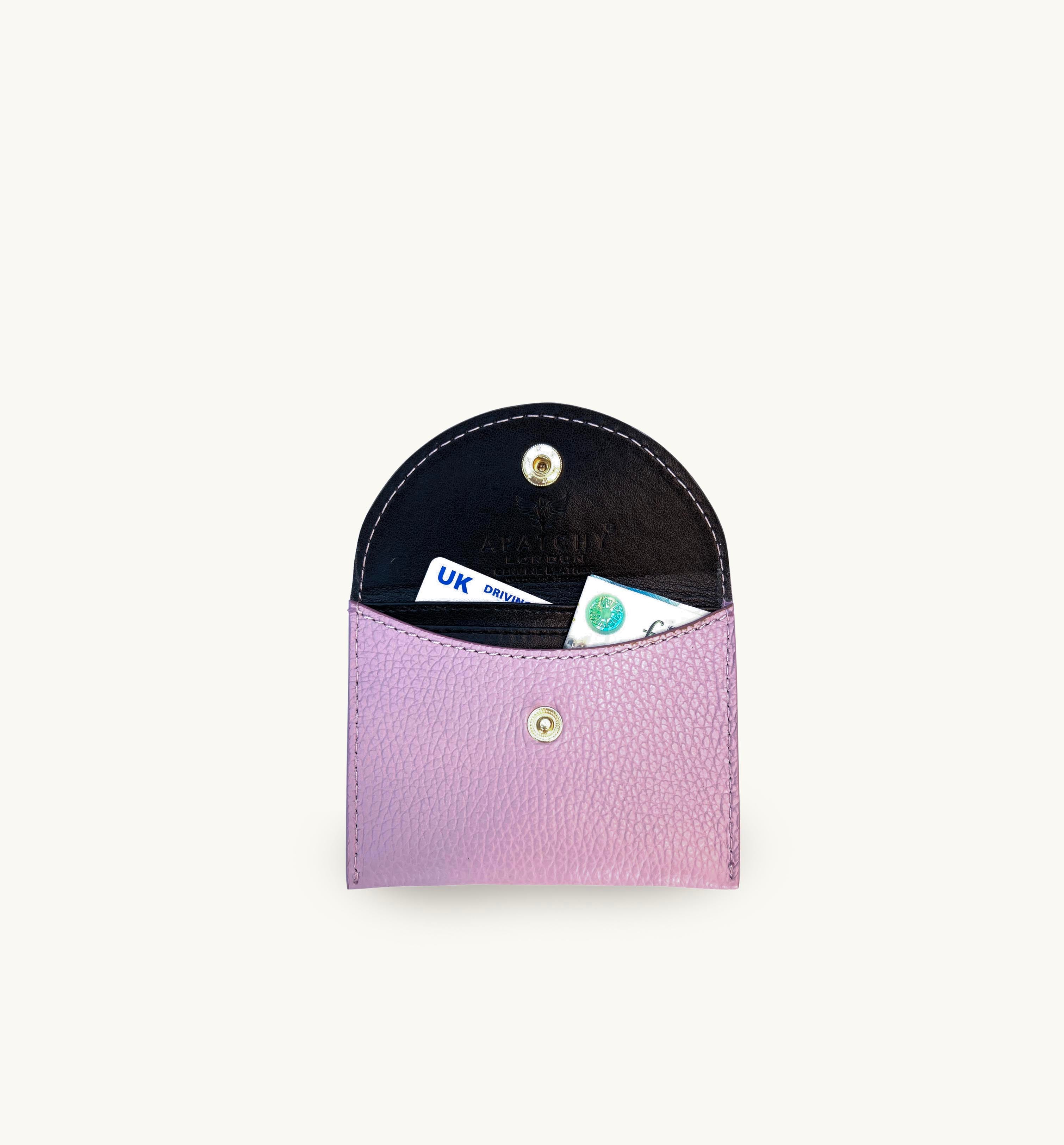 Lilac Leather Purse