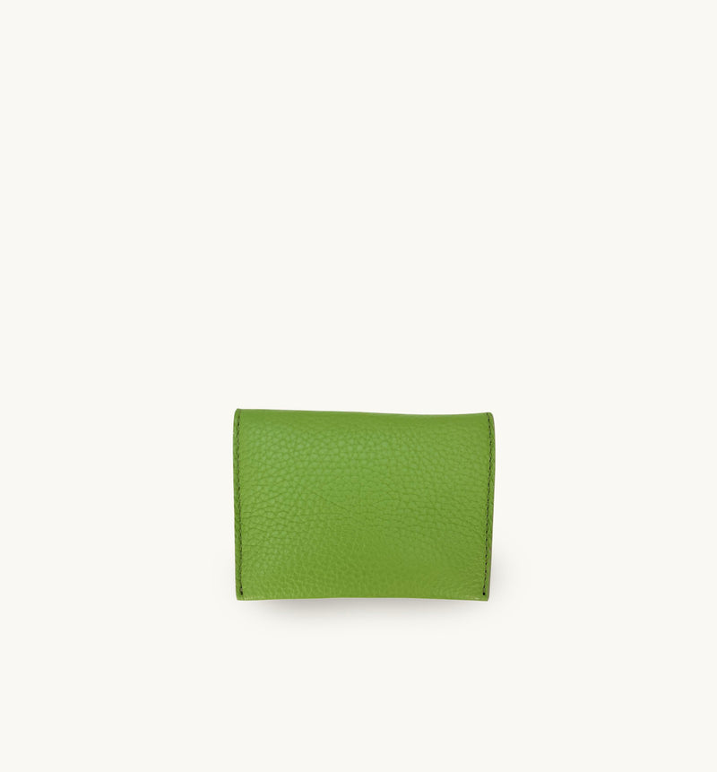Lime Green Leather Purse