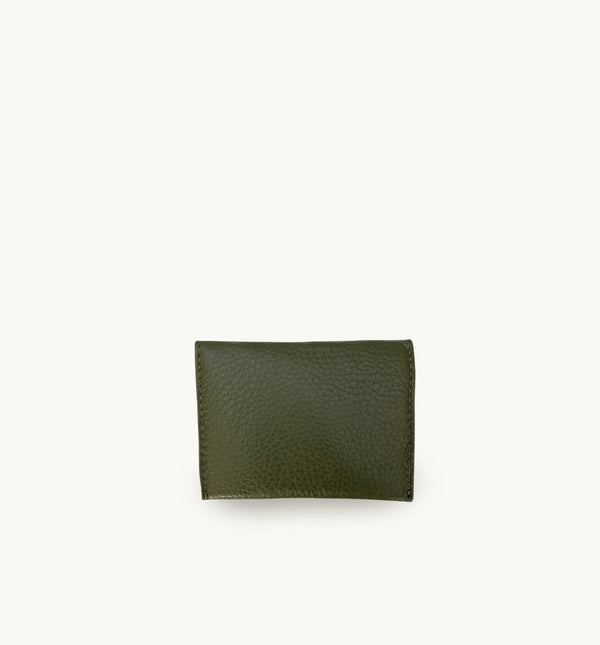 Olive Green Leather Purse