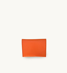 Orange Leather Purse