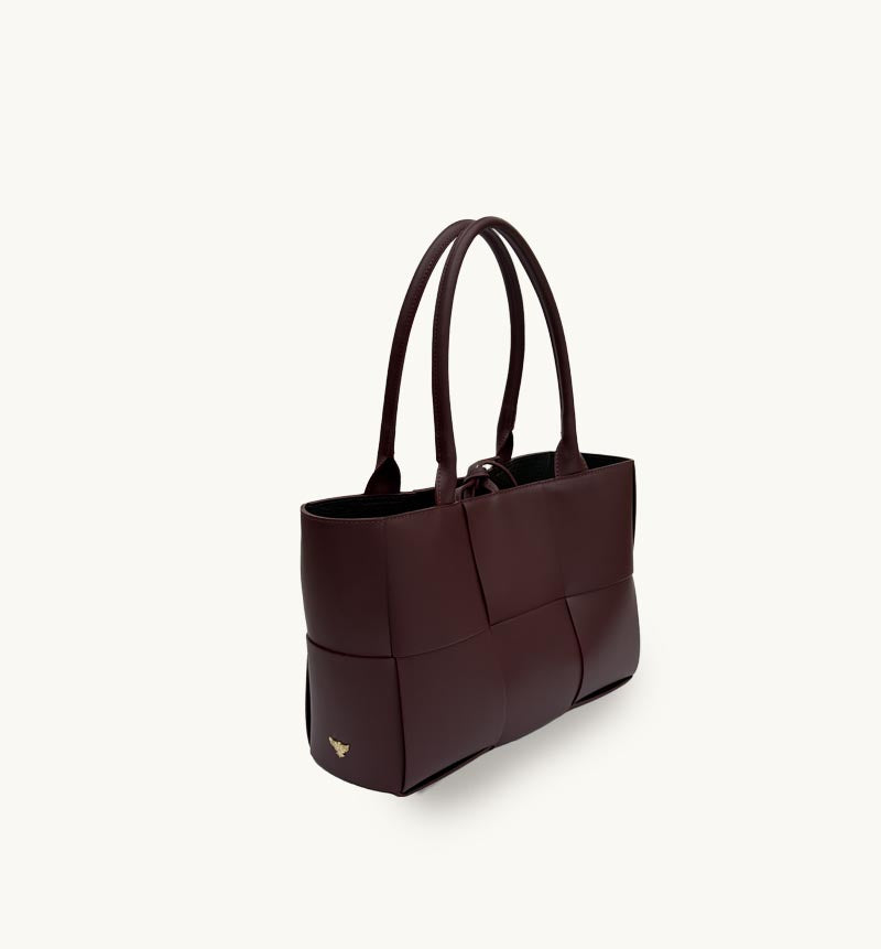 The Tori Port Leather Tote