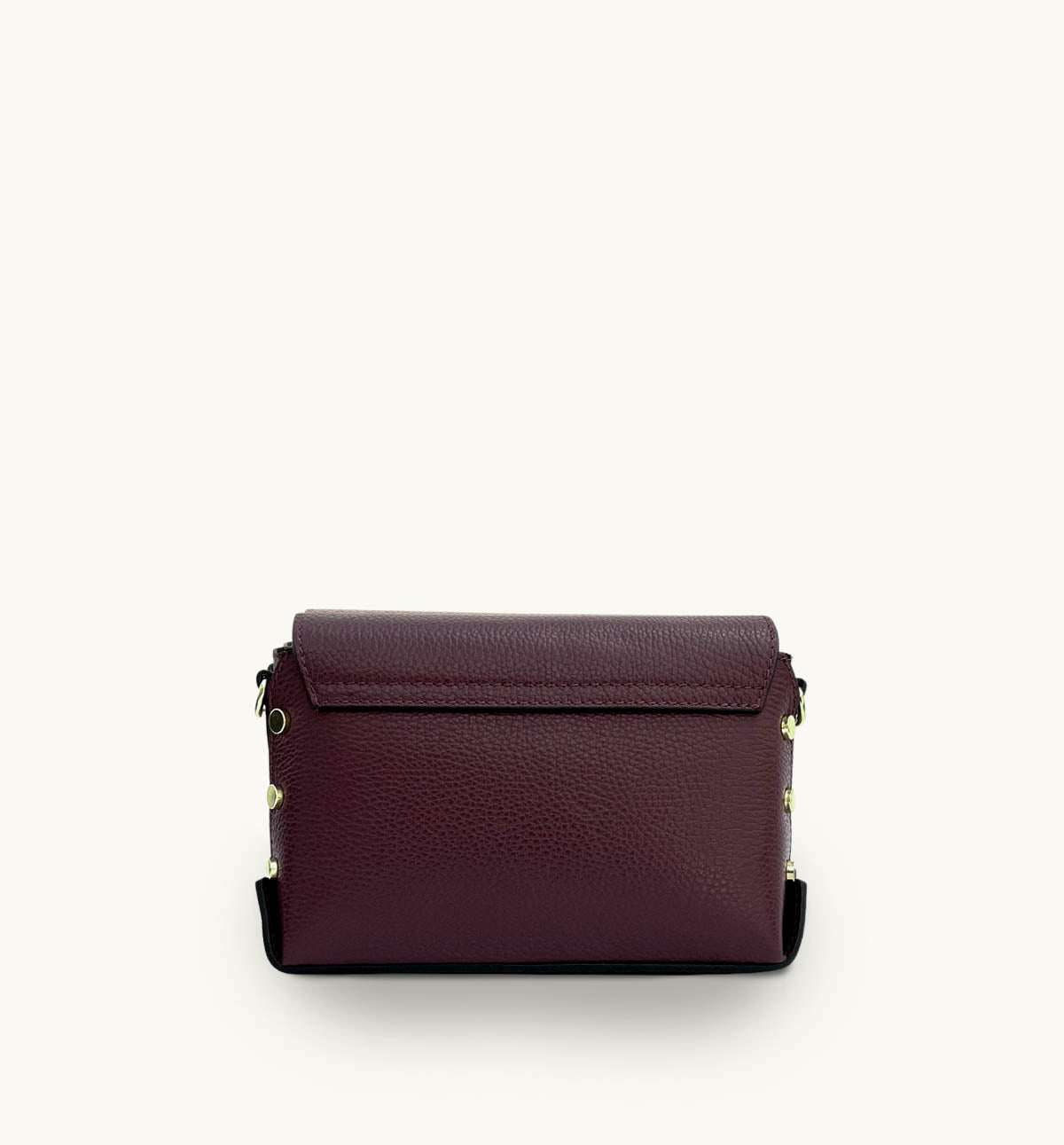 The Bloxsome Burgundy Leather Crossbody Bag