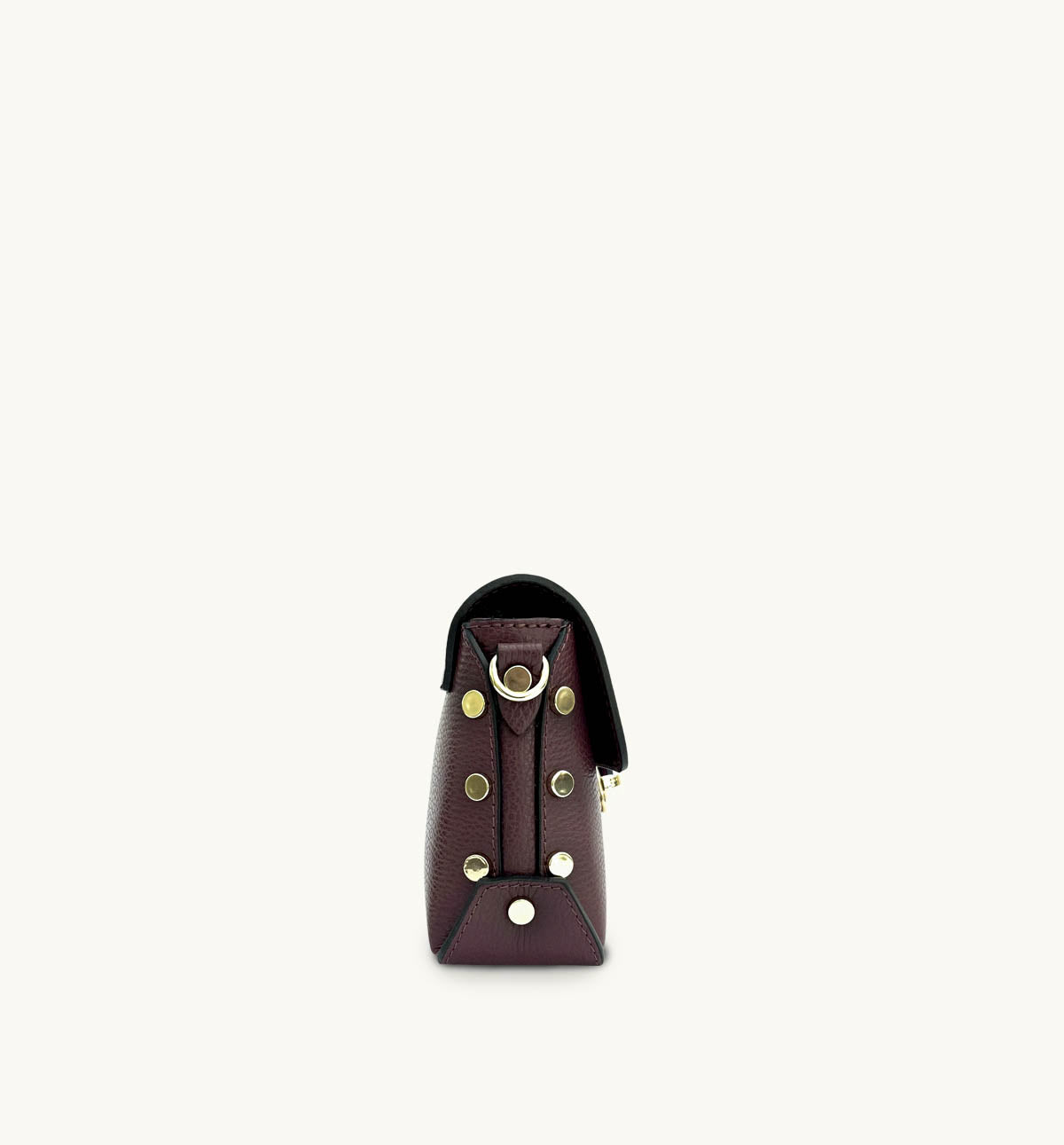 The Bloxsome Burgundy Leather Crossbody Bag