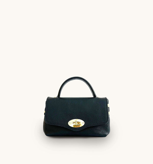 Apatchy The Rachel Black Leather Bag