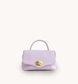 Apatchy The Rachel Lilac Leather Bag