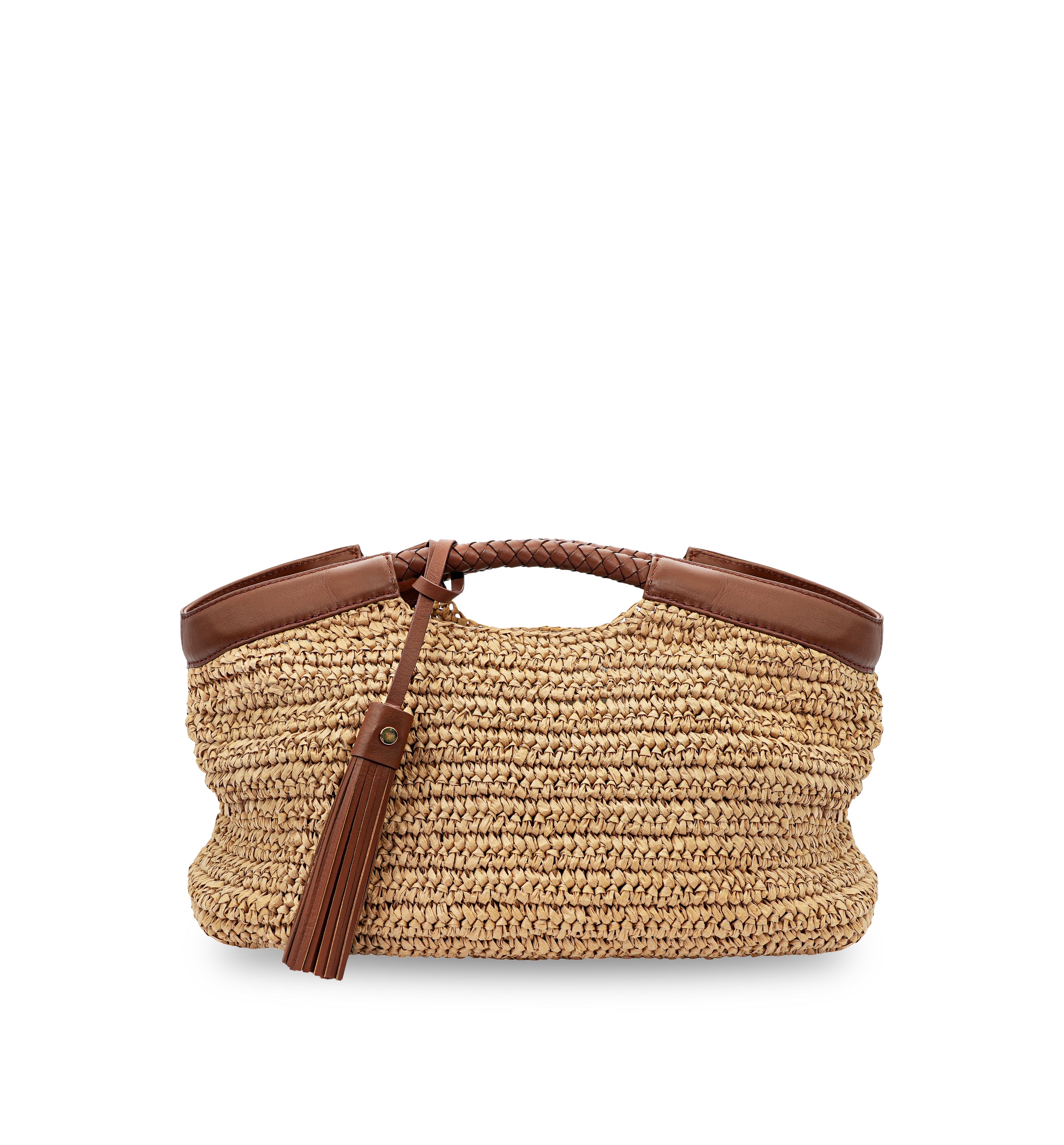 The Raffy Grab Bag with Leather Trim
