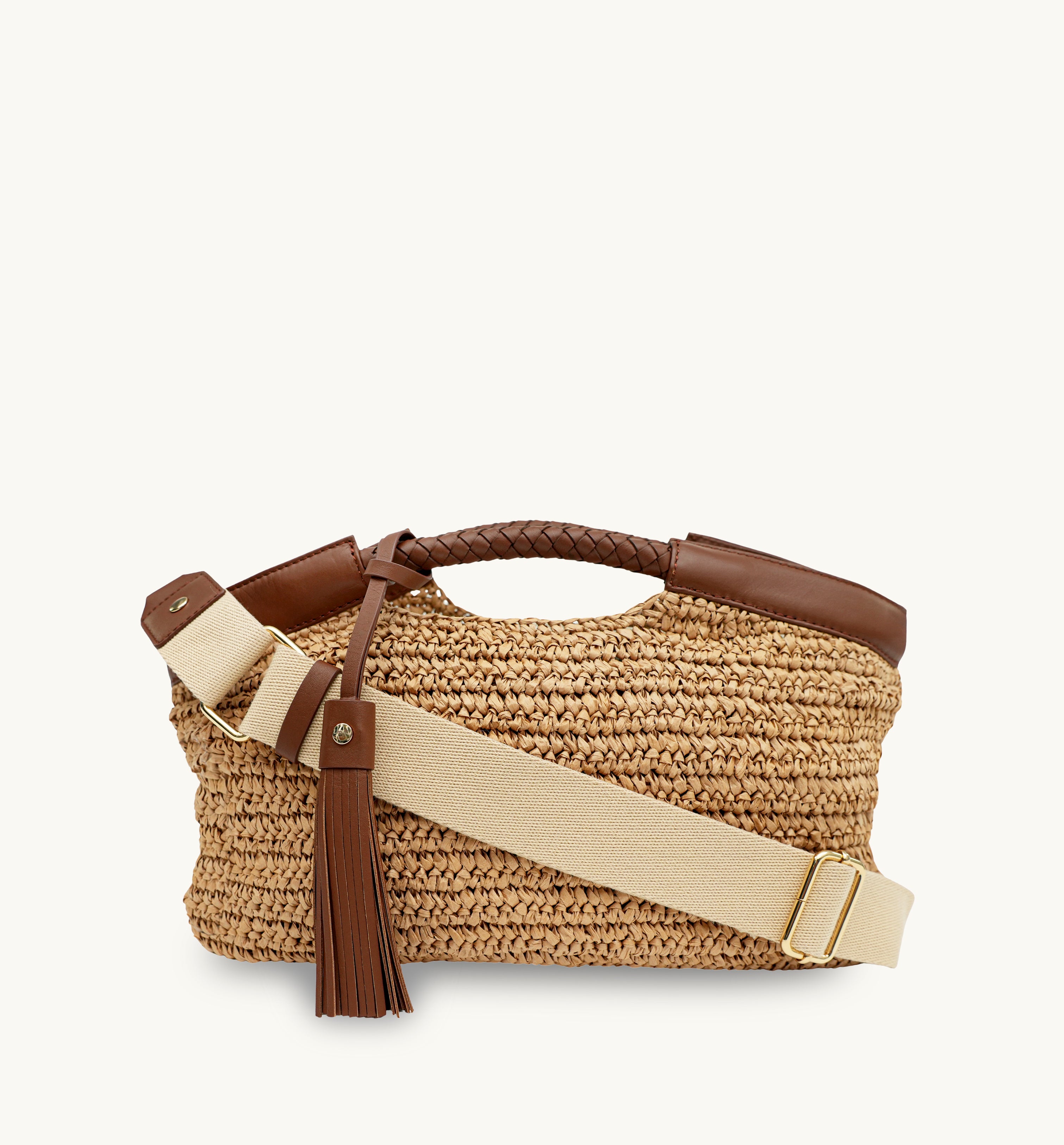 The Raffy Grab Bag with Leather Trim