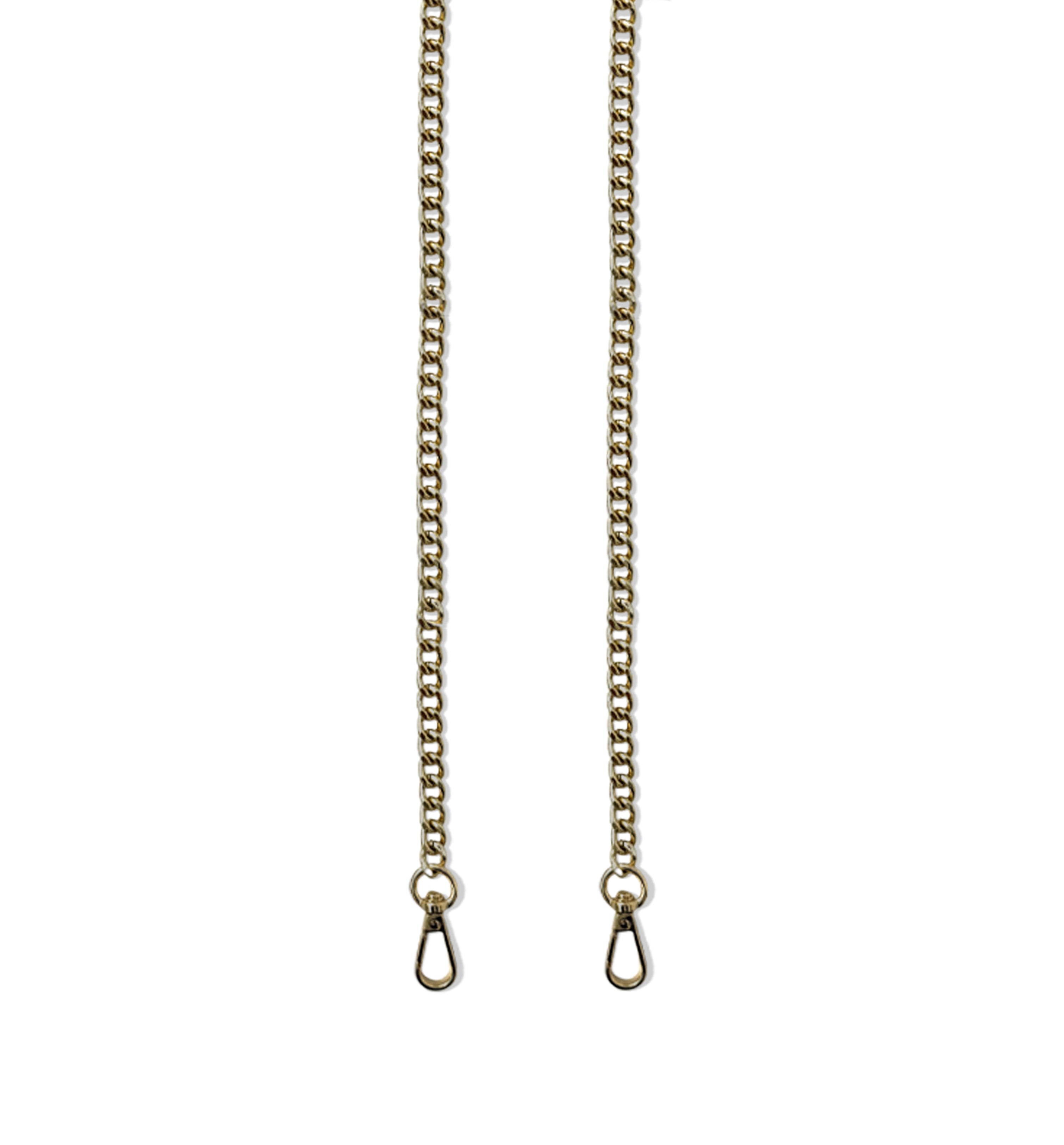 Slim Flat Crossbody Chain Strap