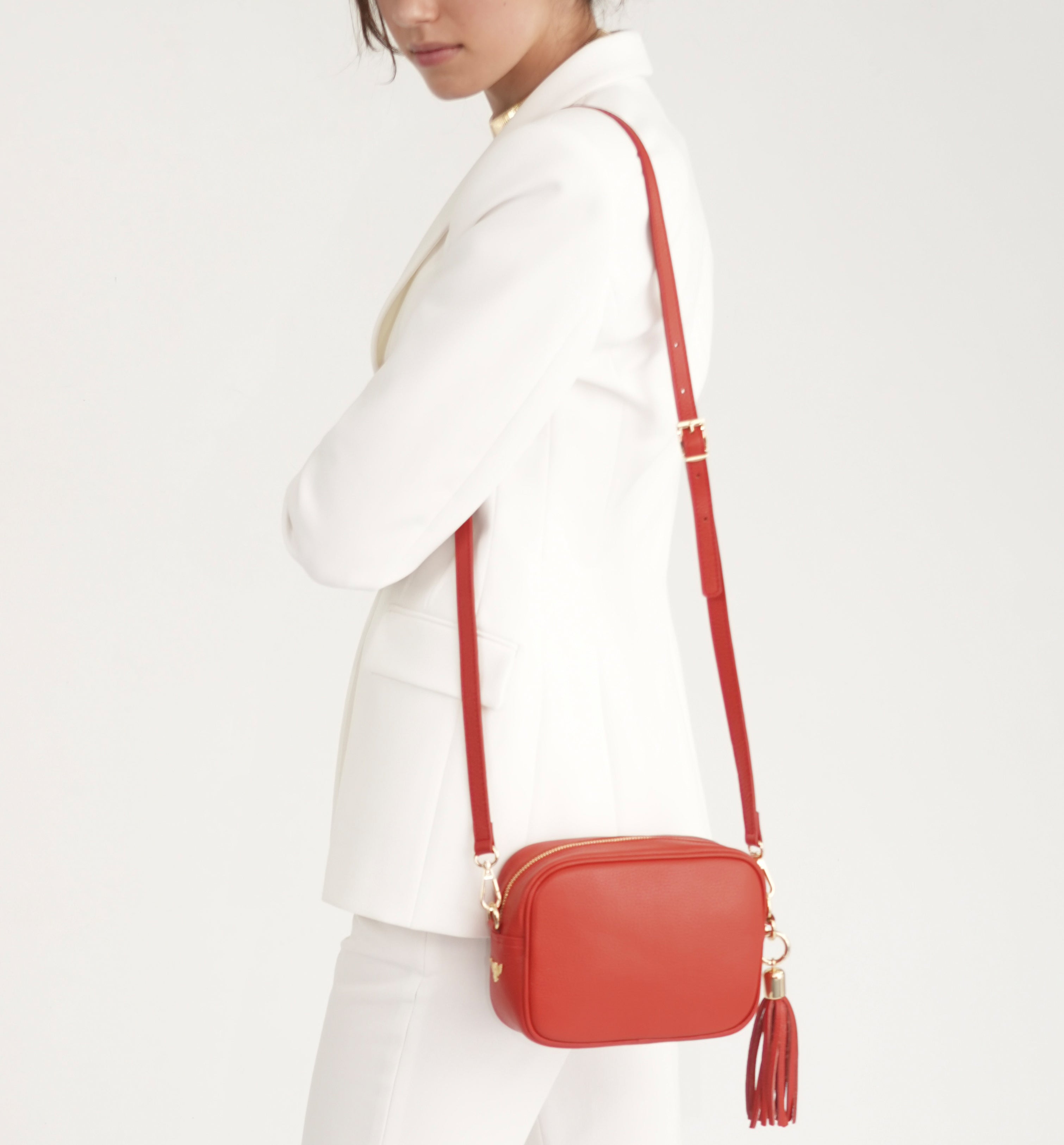 The Tassel Leather Crossbody Bag