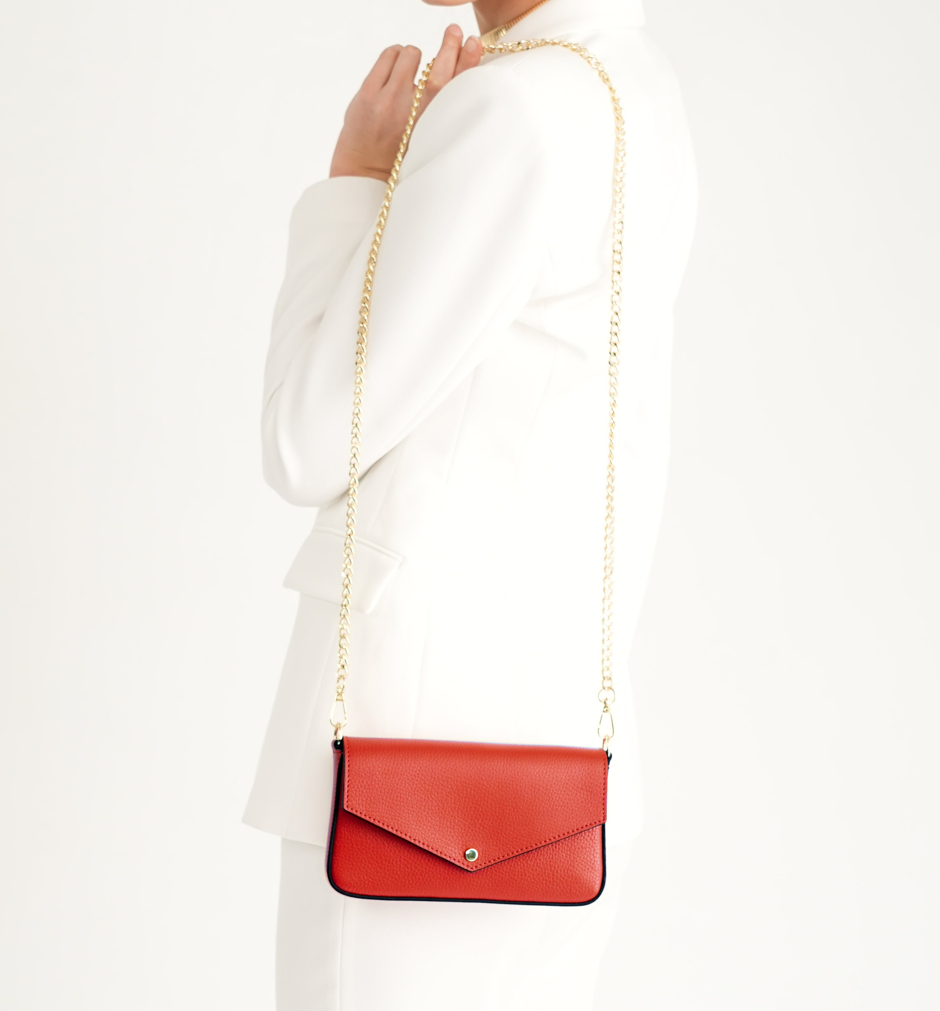 The Munro Leather Shoulder Bag