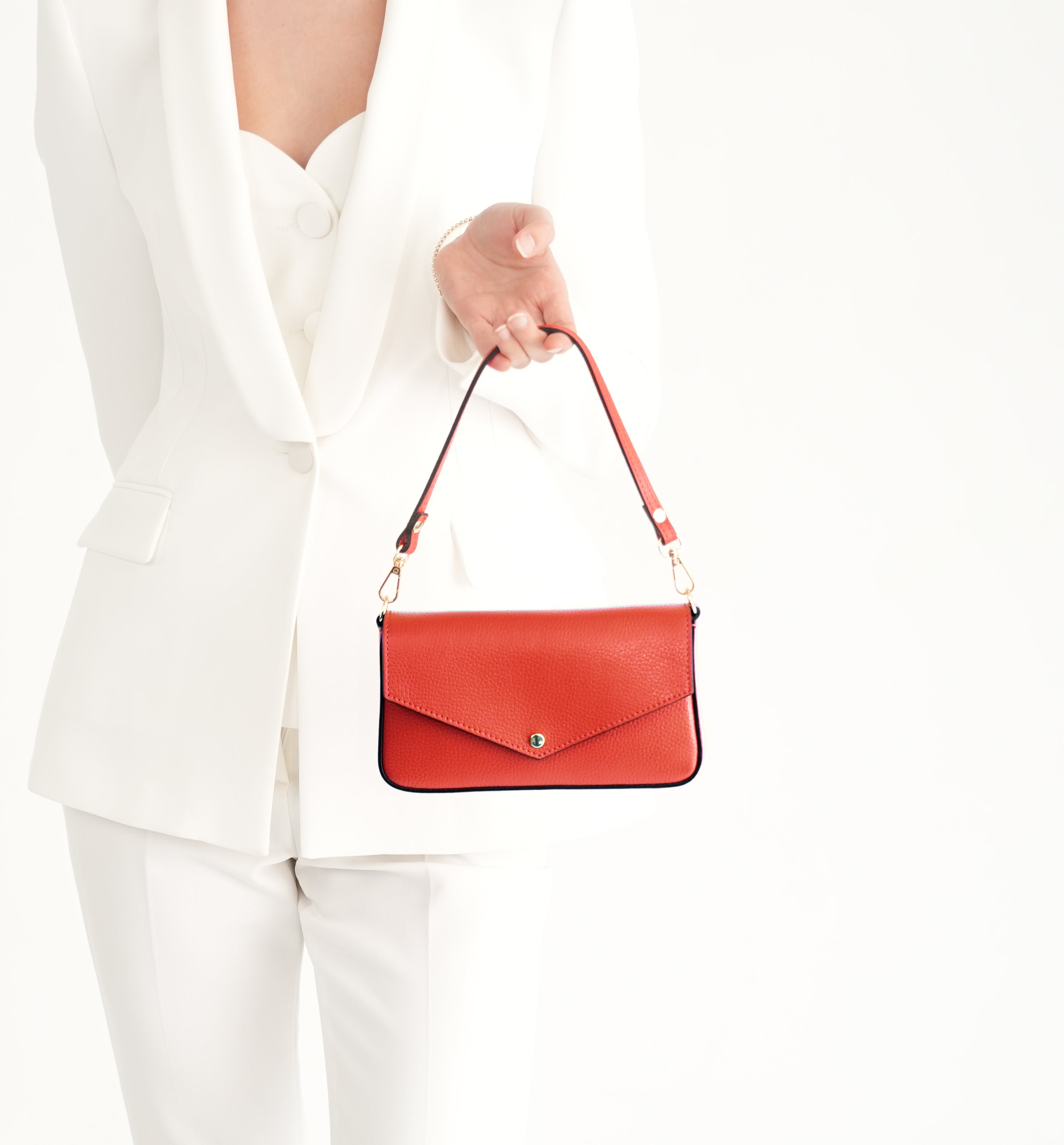 The Munro Leather Shoulder Bag