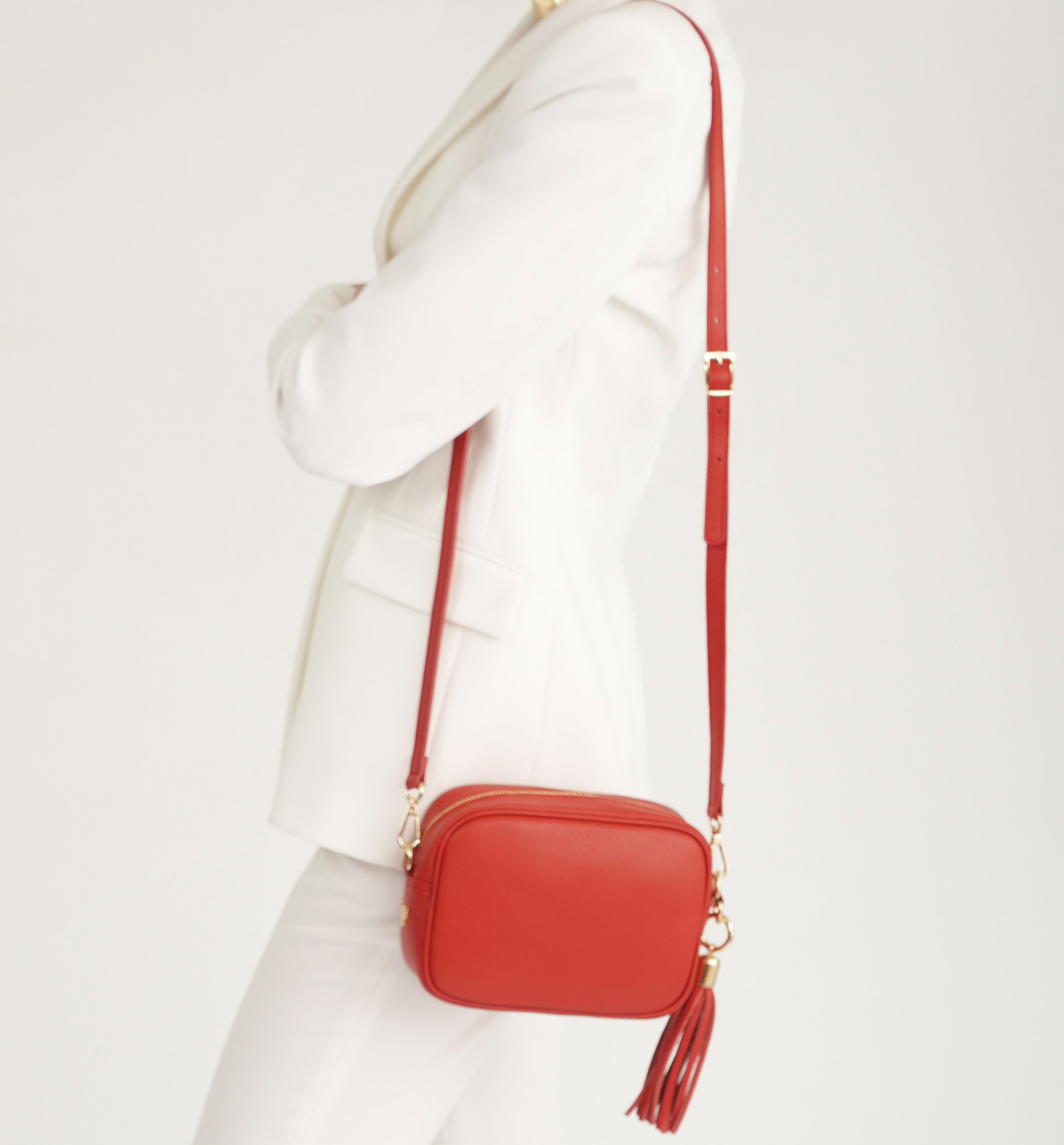 The Tassel Leather Crossbody Bag