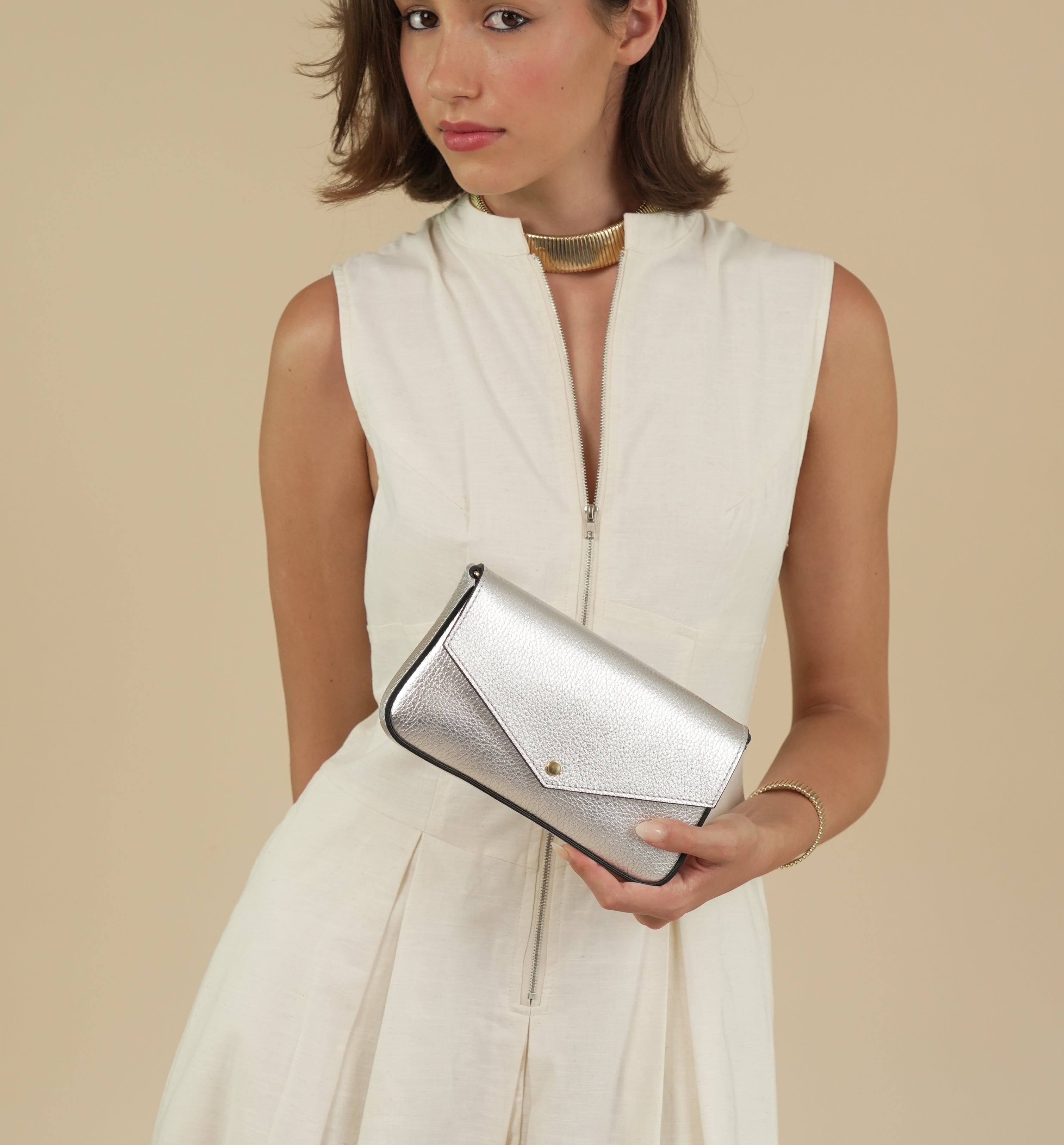 The Munro Leather Shoulder Bag