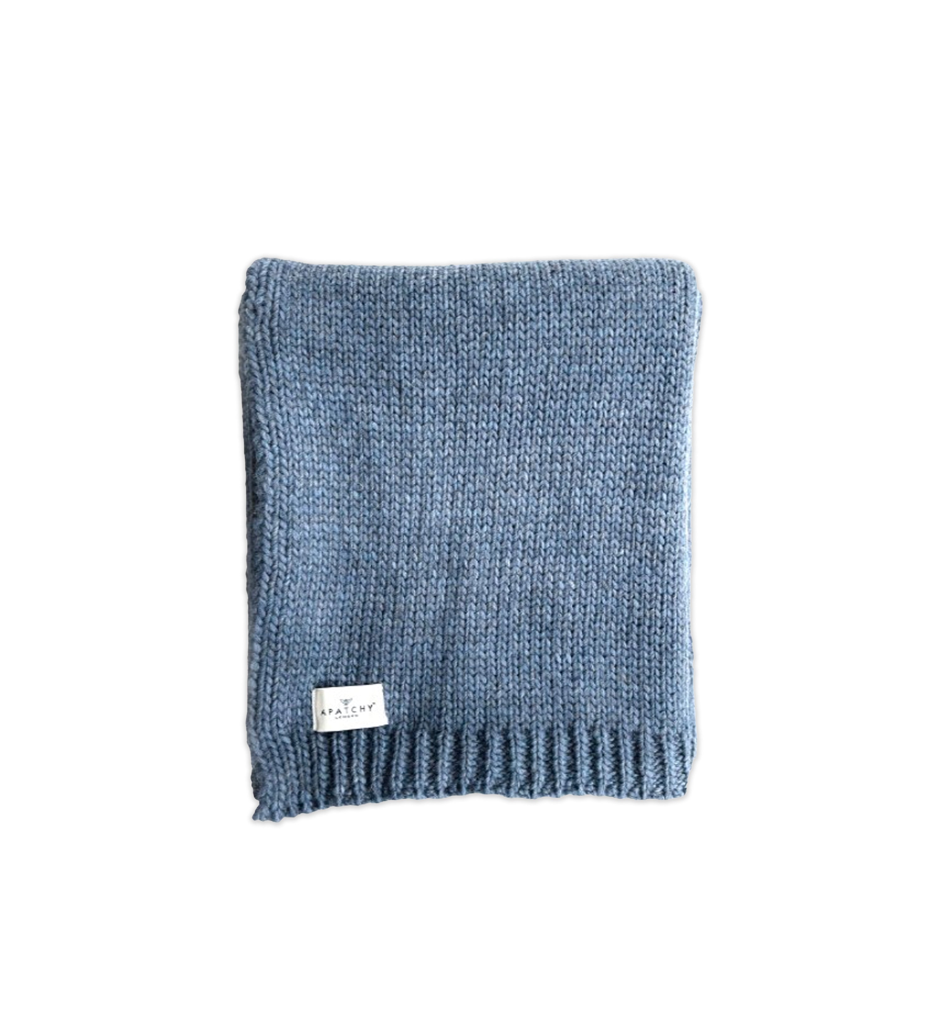 Knitted Alpaca Wool Throw