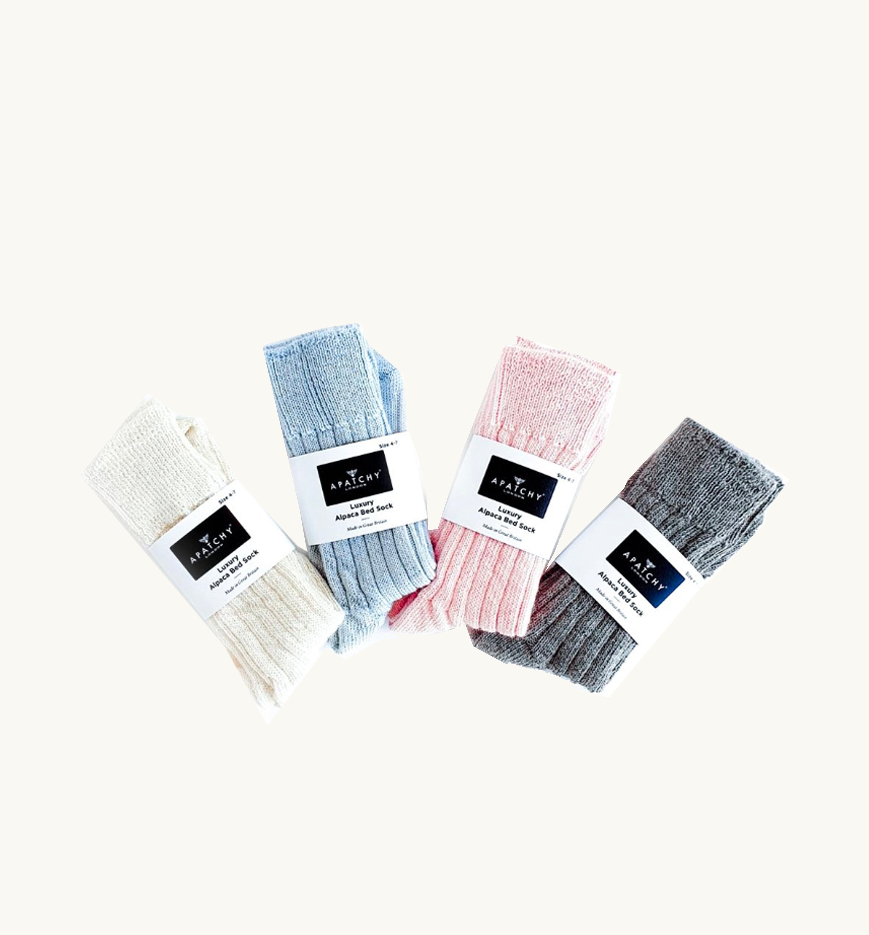 Luxury Alpaca Bed Socks